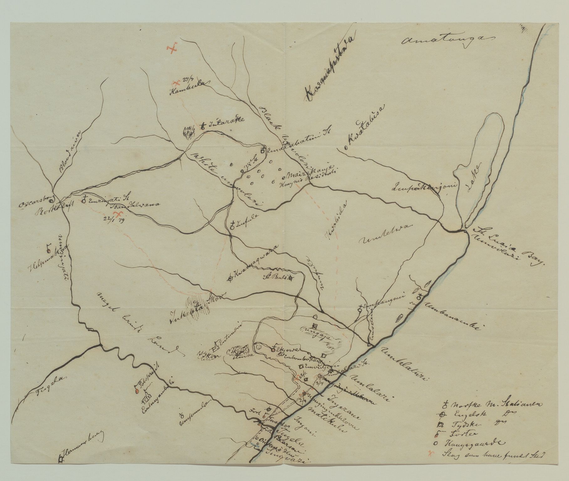 Det Norske Misjonsselskap - hovedadministrasjonen, VID/MA-A-1045/D/Da/Daa/L0035/0008: Konferansereferat og årsberetninger / Konferansereferat fra Sør-Afrika., 1879