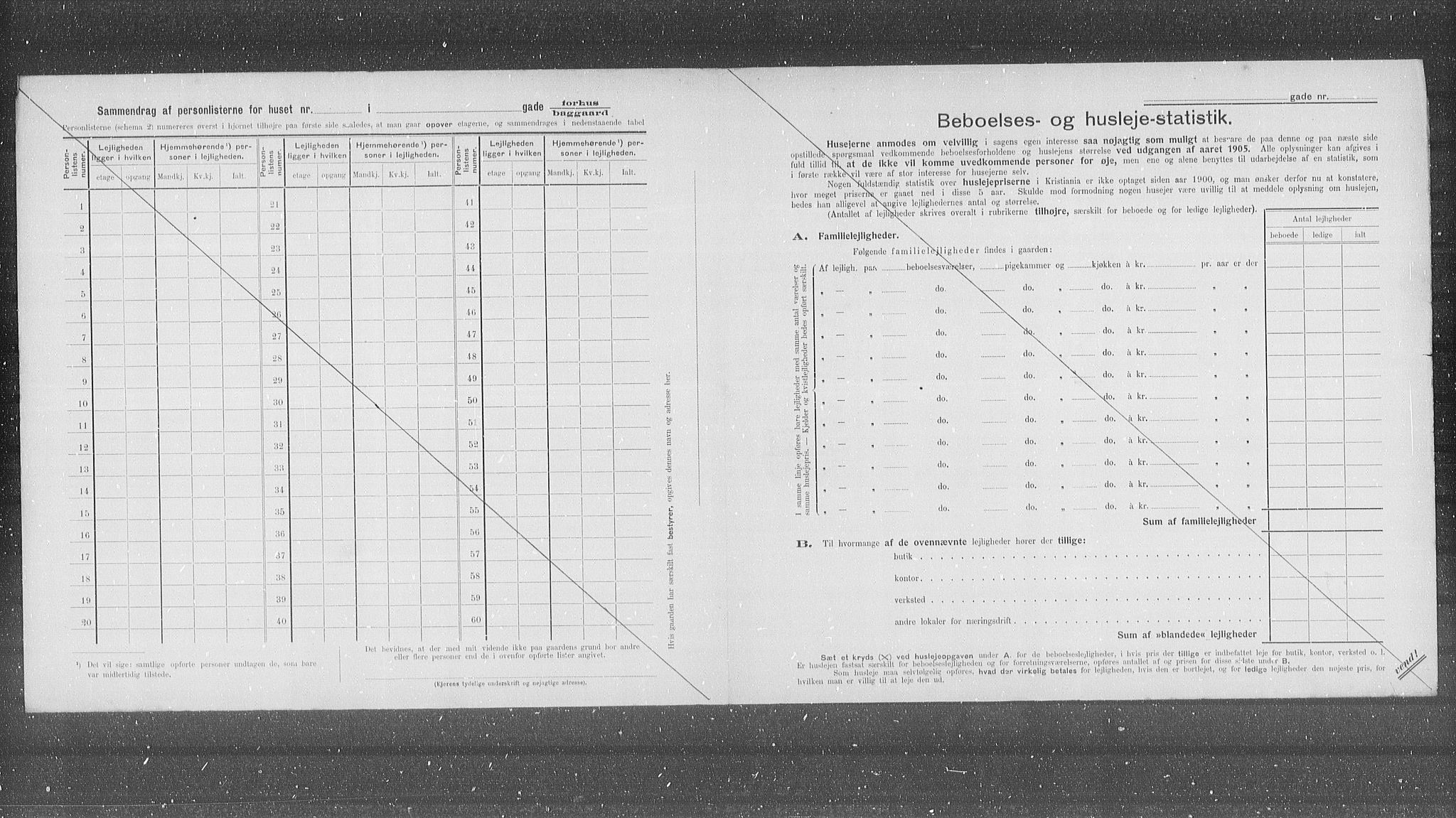 OBA, Municipal Census 1905 for Kristiania, 1905, p. 26901