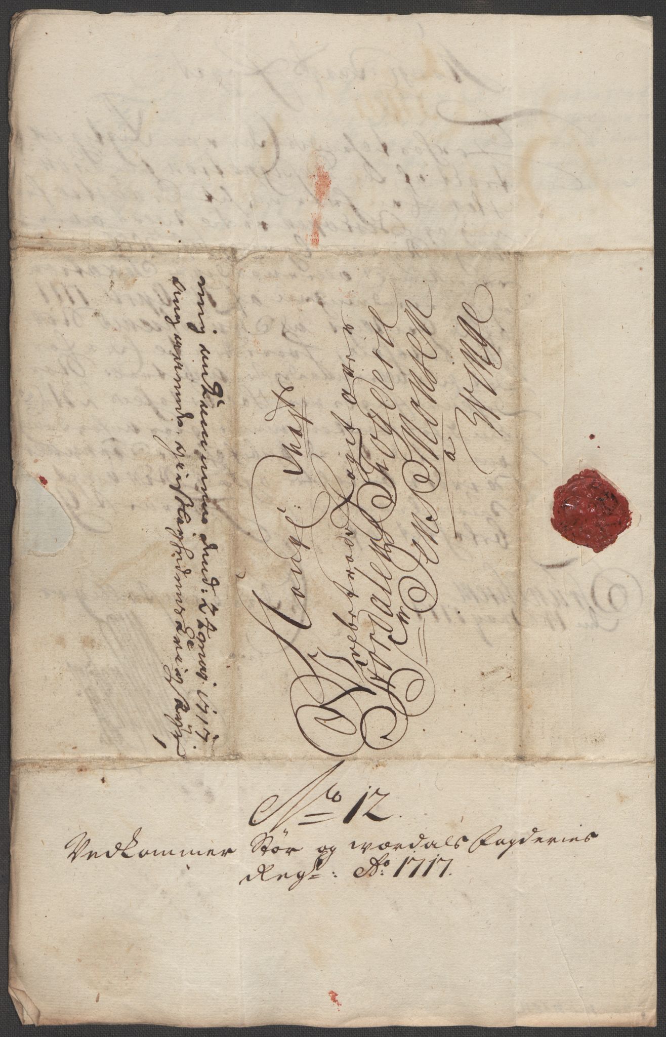 Rentekammeret inntil 1814, Reviderte regnskaper, Fogderegnskap, AV/RA-EA-4092/R62/L4207: Fogderegnskap Stjørdal og Verdal, 1717, p. 173