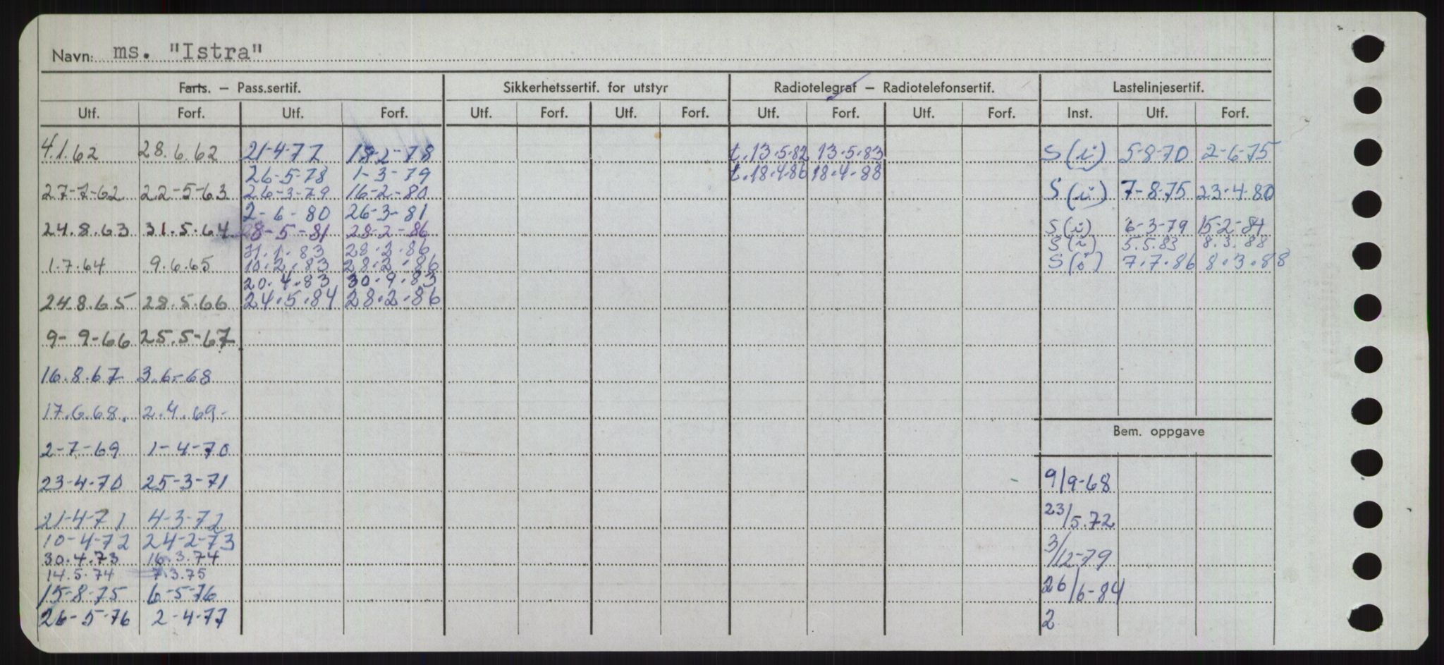 Sjøfartsdirektoratet med forløpere, Skipsmålingen, AV/RA-S-1627/H/Ha/L0003/0001: Fartøy, Hilm-Mar / Fartøy, Hilm-Kol, p. 390
