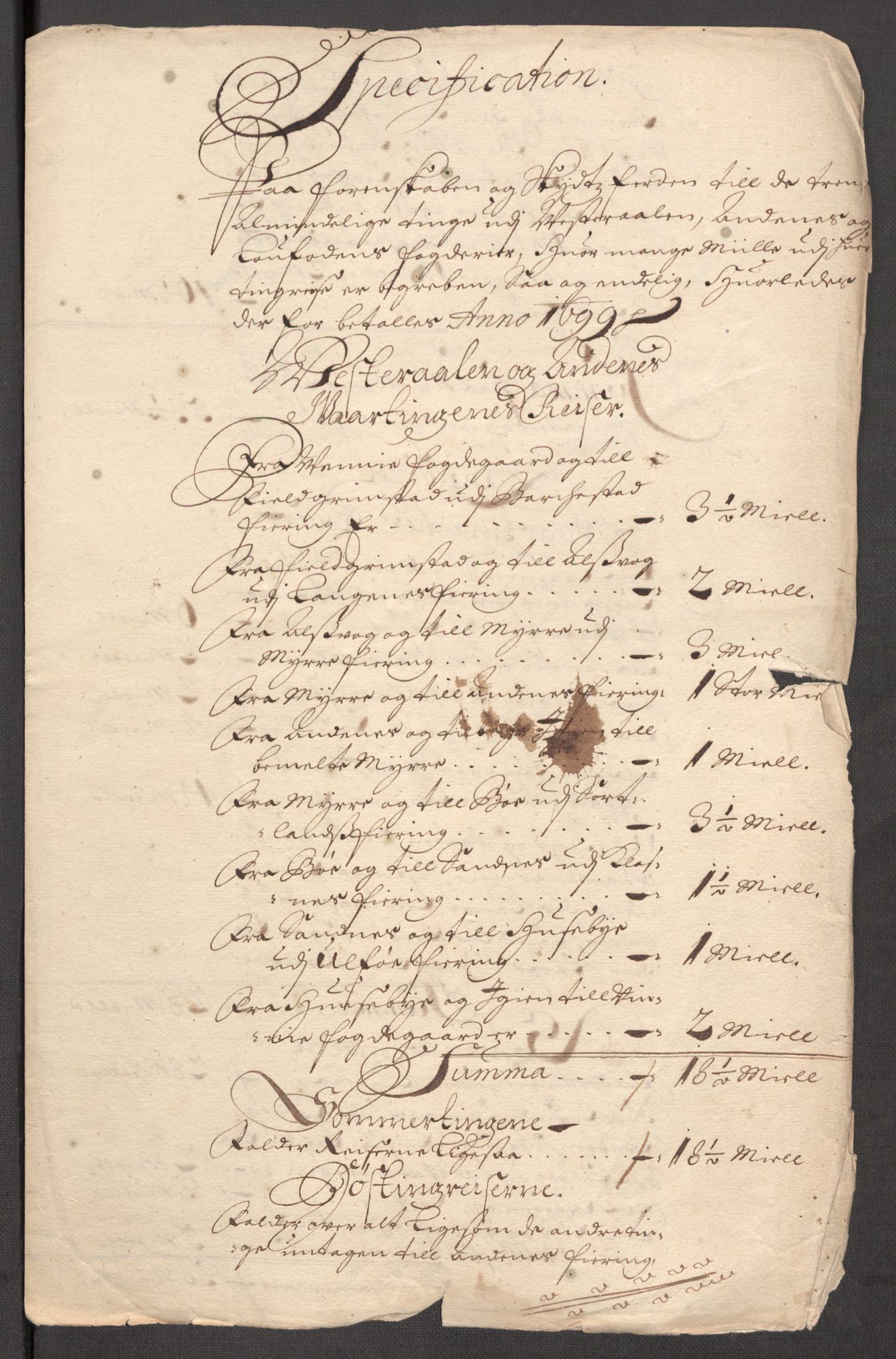 Rentekammeret inntil 1814, Reviderte regnskaper, Fogderegnskap, RA/EA-4092/R67/L4678: Fogderegnskap Vesterålen, Andenes og Lofoten, 1696-1708, p. 323