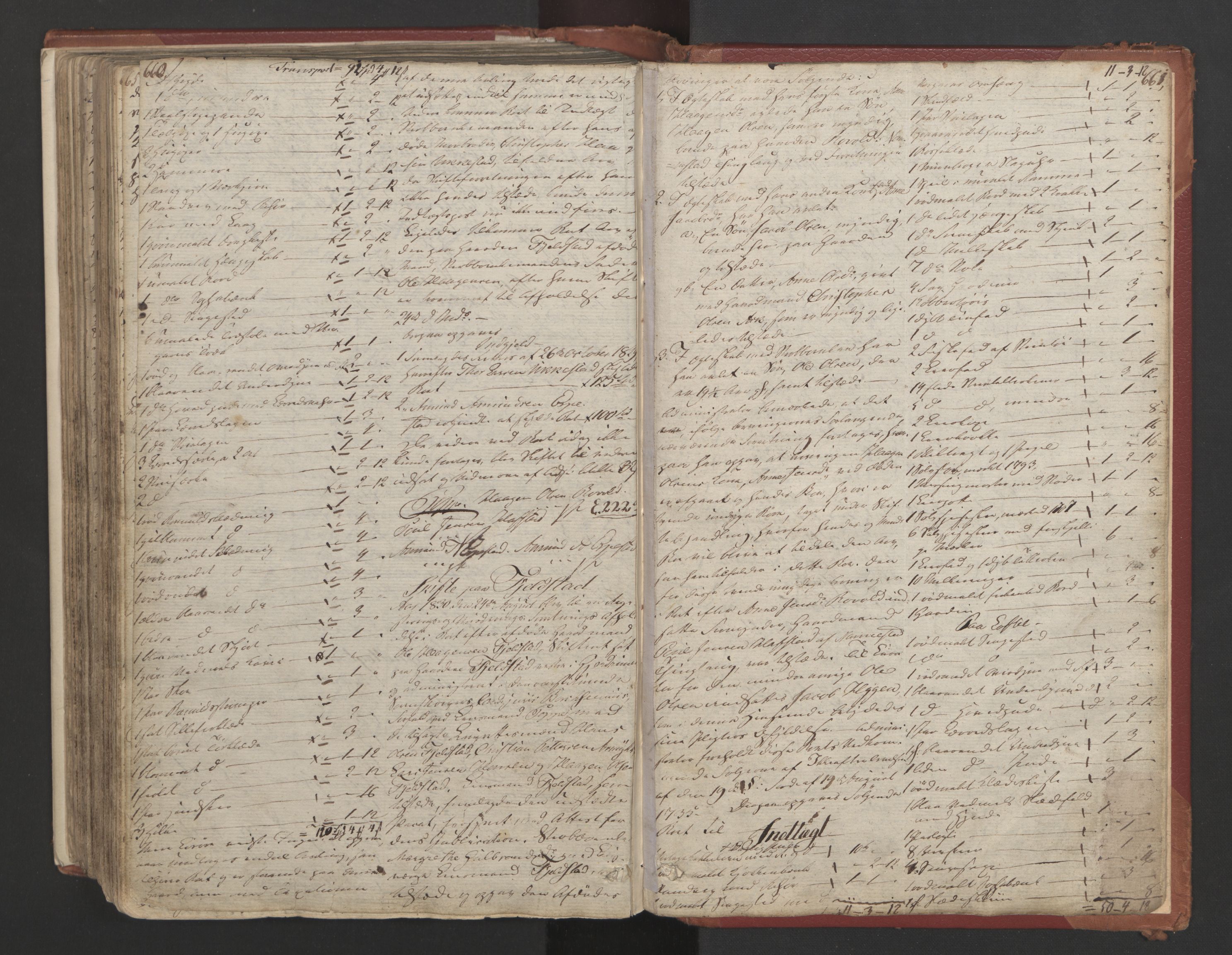 Øvre Romerike sorenskriveri, AV/SAO-A-10649/H/Hb/L0019: Skifteprotokoll nr. 19, 1823-1831, p. 660-661