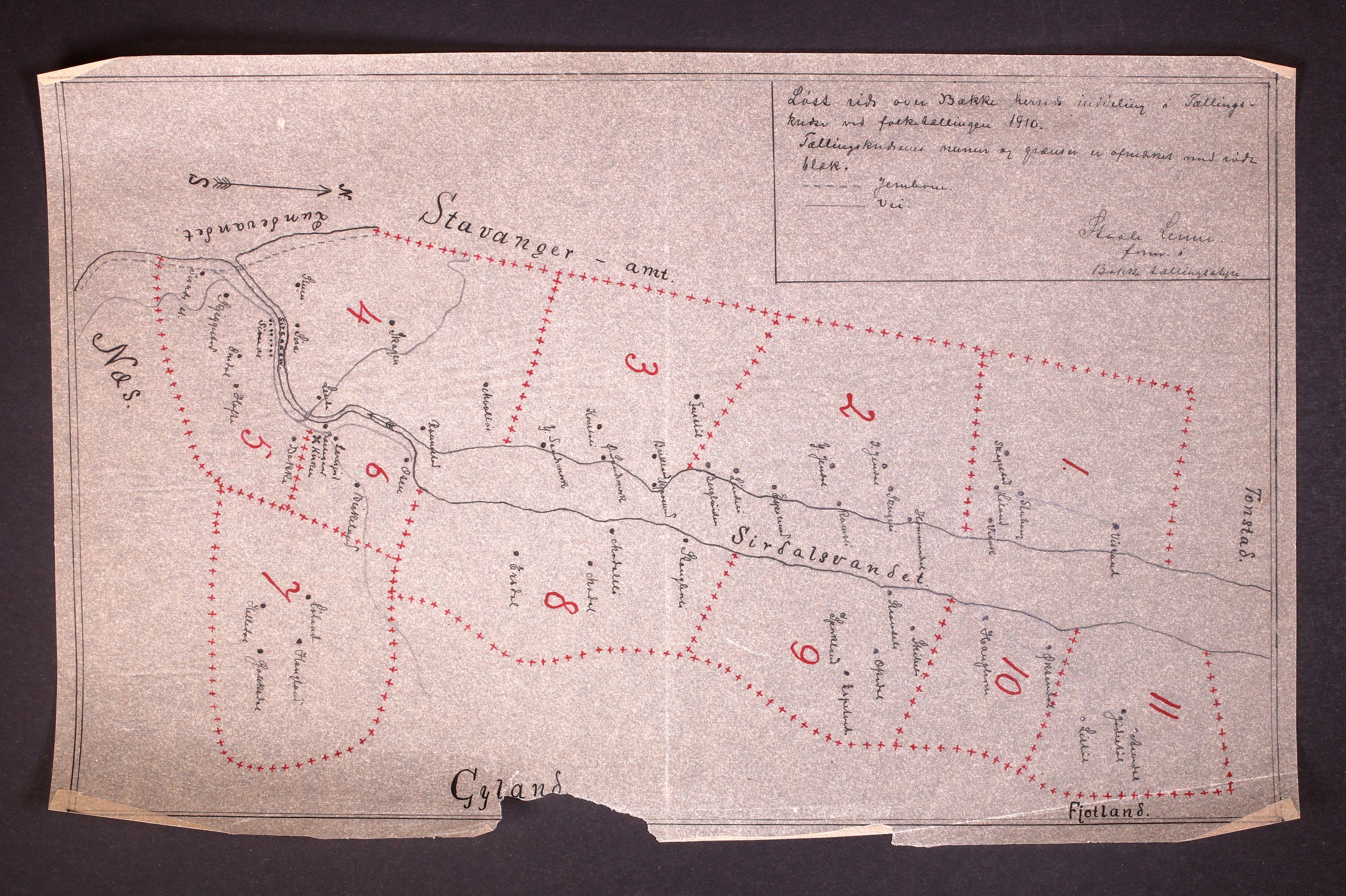 RA, 1910 census for Bakke, 1910, p. 37