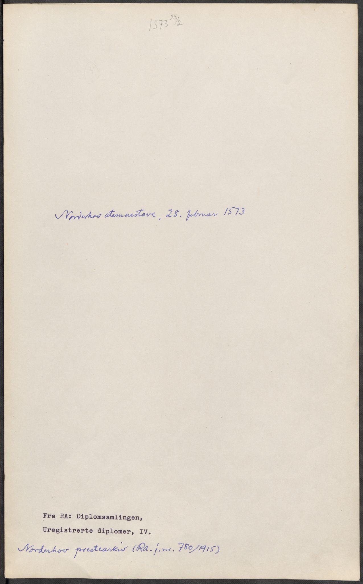 Riksarkivets diplomsamling, AV/RA-EA-5965/F15/L0015: Prestearkiv - Oppland og Buskerud, 1573-1792, p. 27