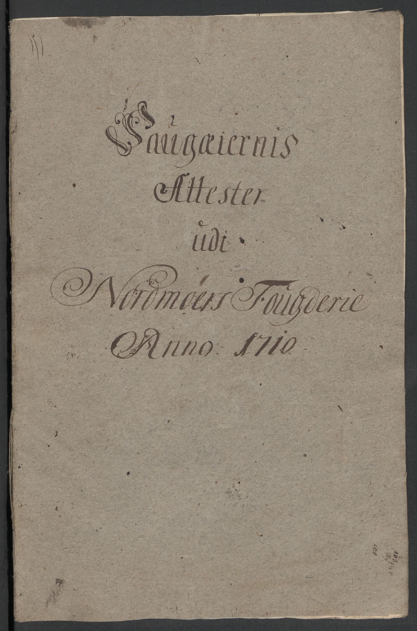Rentekammeret inntil 1814, Reviderte regnskaper, Fogderegnskap, RA/EA-4092/R56/L3744: Fogderegnskap Nordmøre, 1709-1710, p. 255