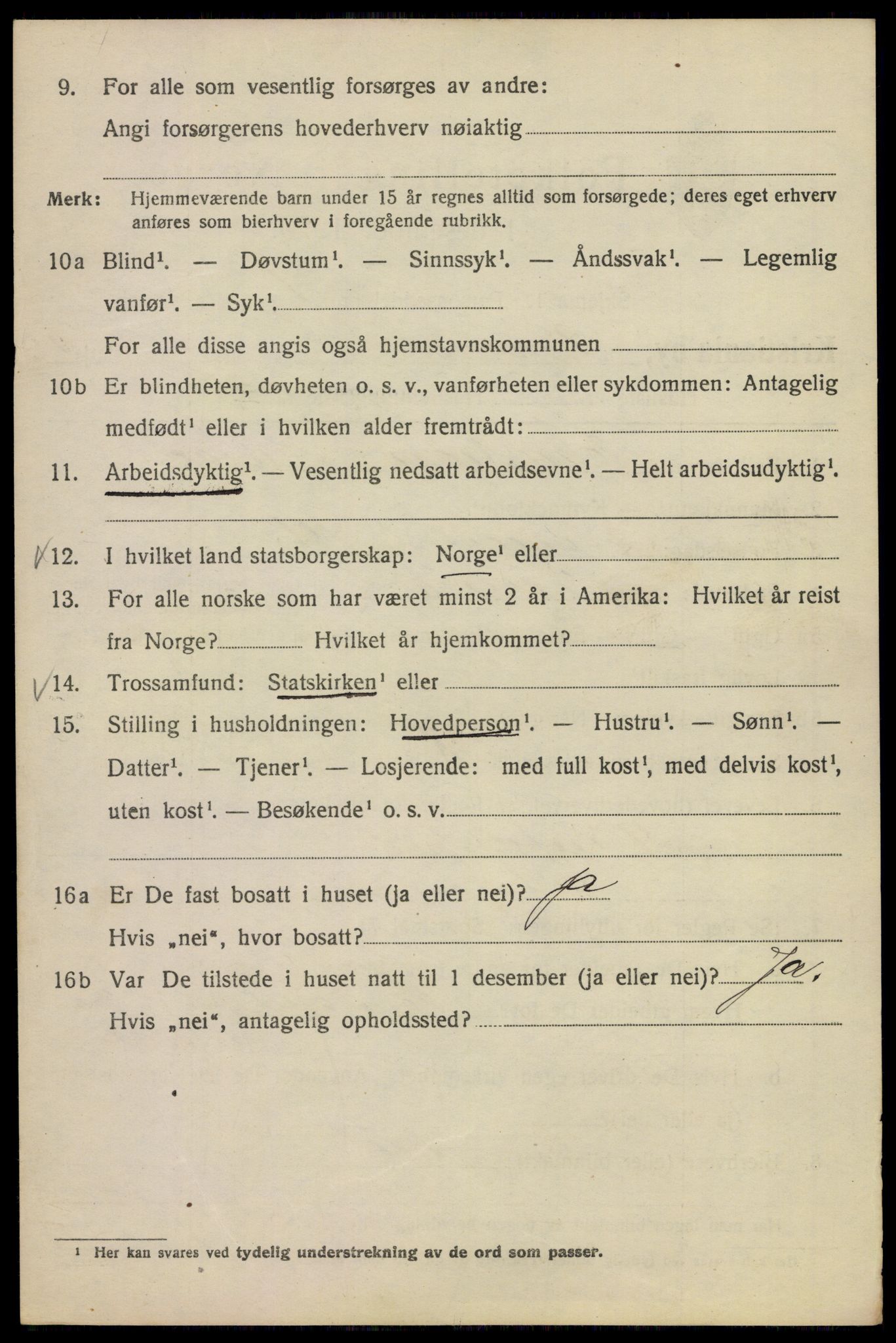 SAO, 1920 census for Kristiania, 1920, p. 636800