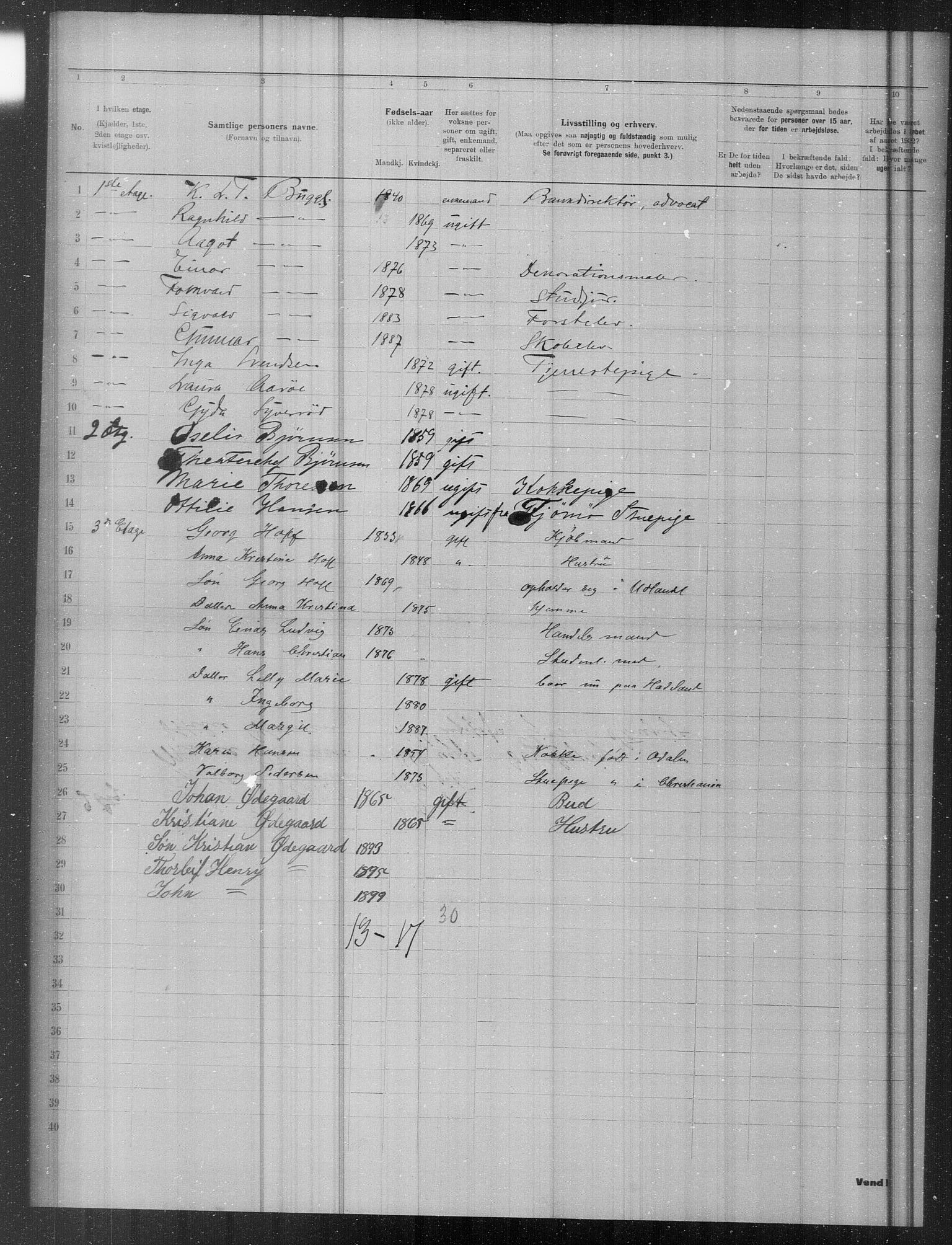 OBA, Municipal Census 1902 for Kristiania, 1902, p. 18477