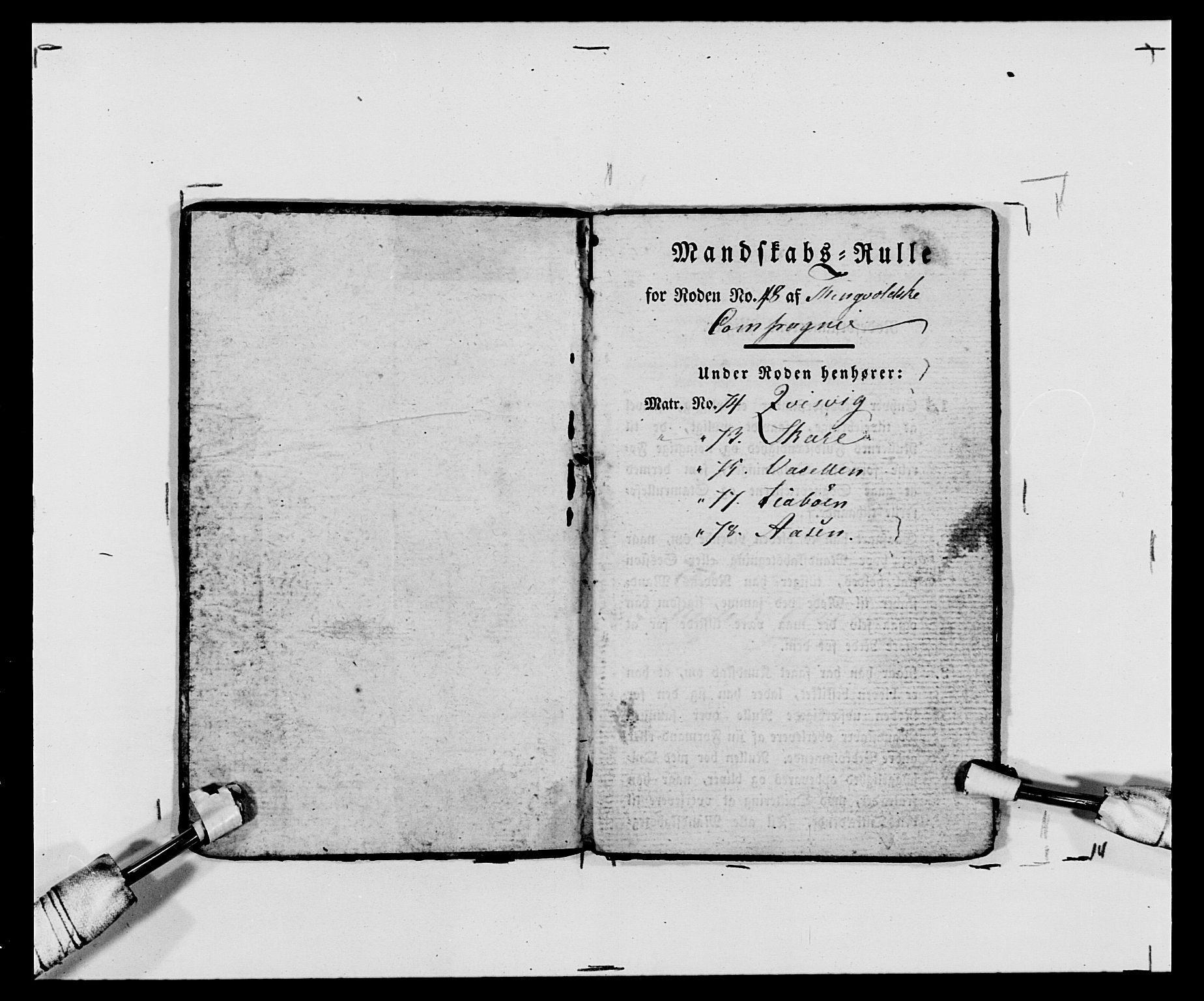 Generalitets- og kommissariatskollegiet, Det kongelige norske kommissariatskollegium, AV/RA-EA-5420/E/Eh/L0120: Tingvollske kompani, 1850-1870, p. 183