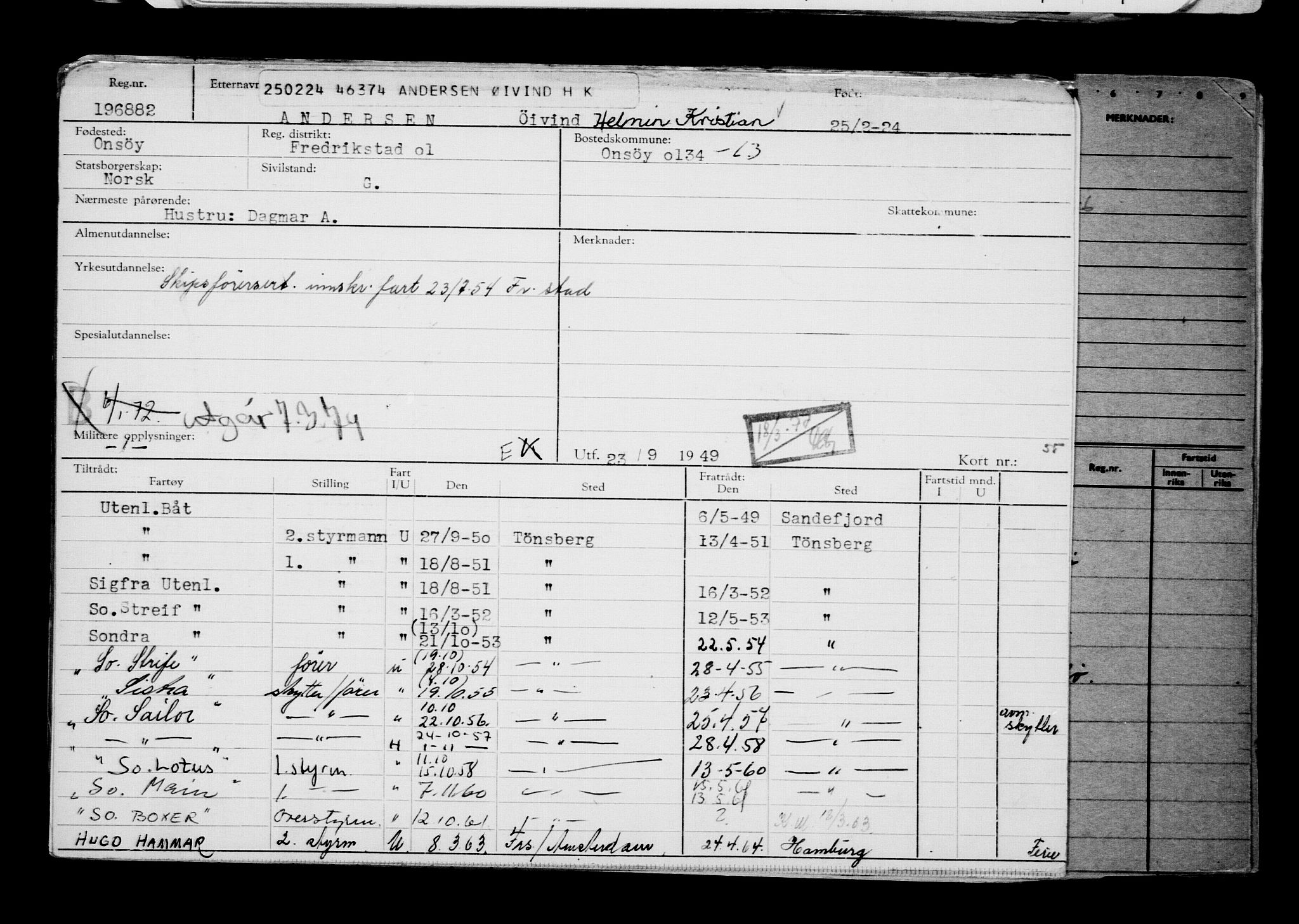 Direktoratet for sjømenn, AV/RA-S-3545/G/Gb/L0228: Hovedkort, 1924, p. 281