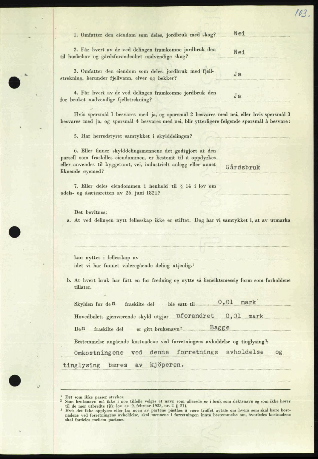 Nordmøre sorenskriveri, AV/SAT-A-4132/1/2/2Ca: Mortgage book no. A106, 1947-1947, Diary no: : 2124/1947