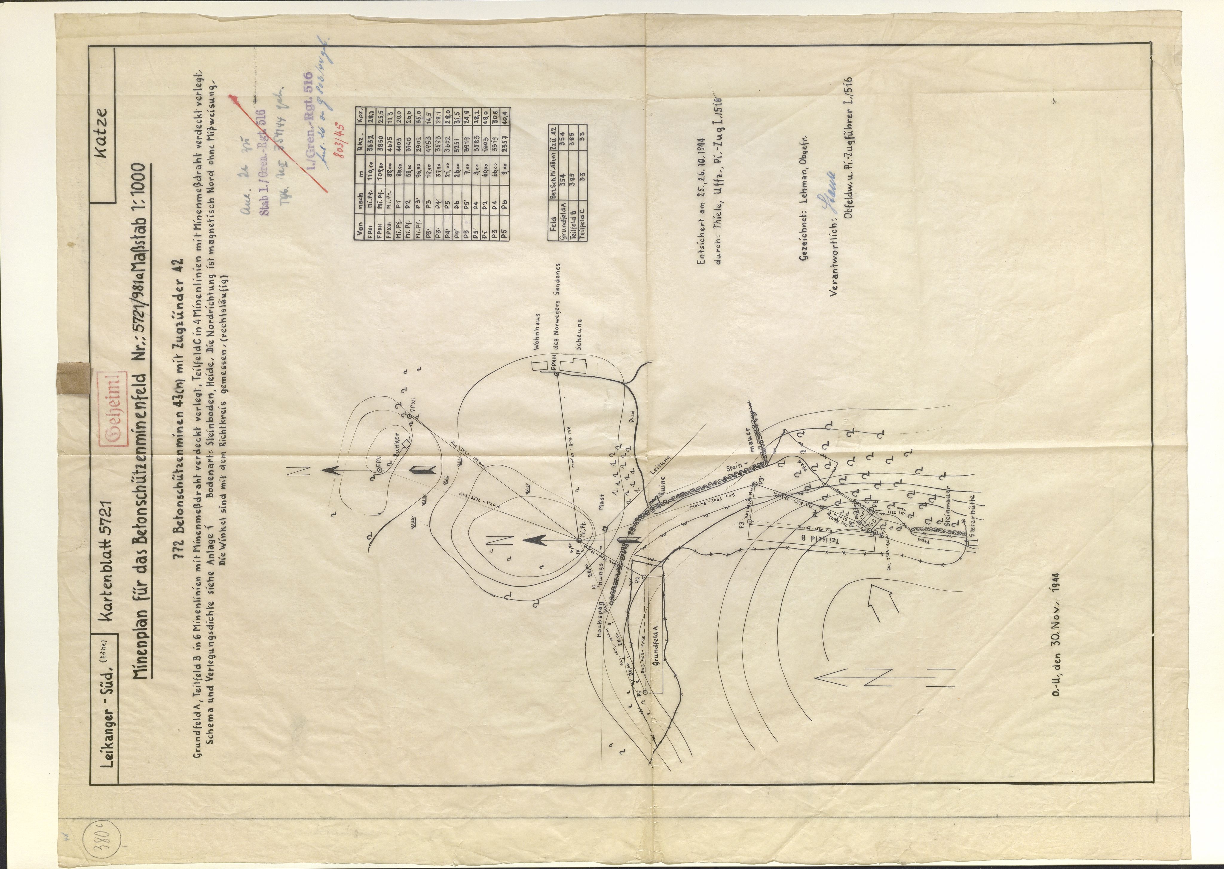 Distriktskommando Vestlandet - DKV, AV/SAB-A-100376/018/T/Ta/Tab/Tabb/L0022: Lnr: 371-387, Feltnr. 5623-1h - 5722/3/1g, Stryn - Straumshavn, 1942-1945, p. 8