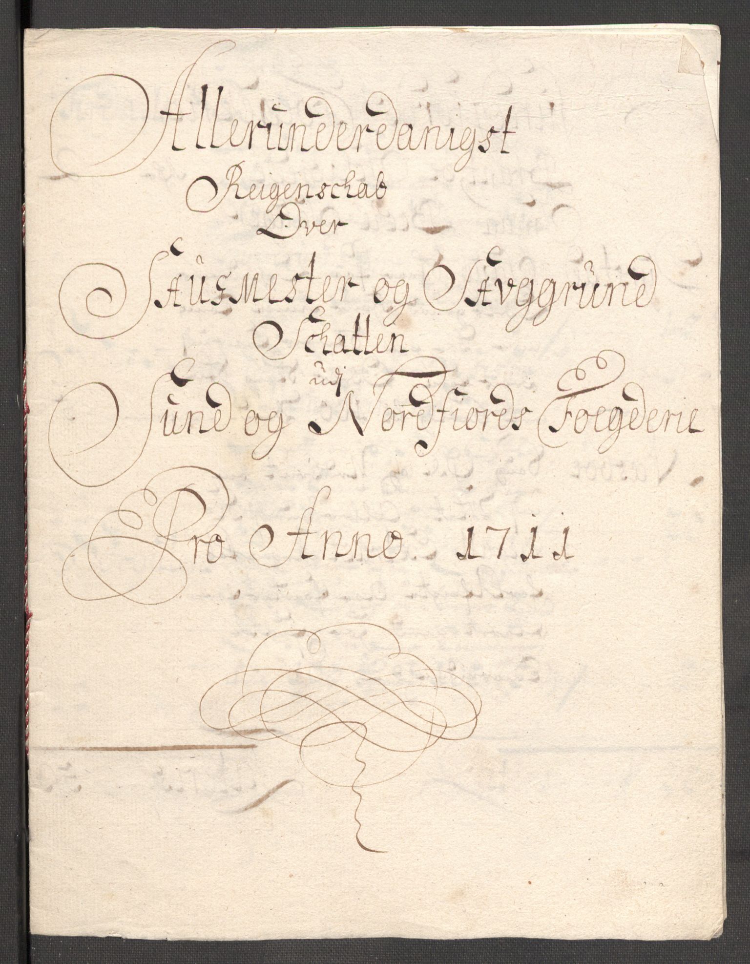 Rentekammeret inntil 1814, Reviderte regnskaper, Fogderegnskap, RA/EA-4092/R53/L3433: Fogderegnskap Sunn- og Nordfjord, 1710-1711, p. 454