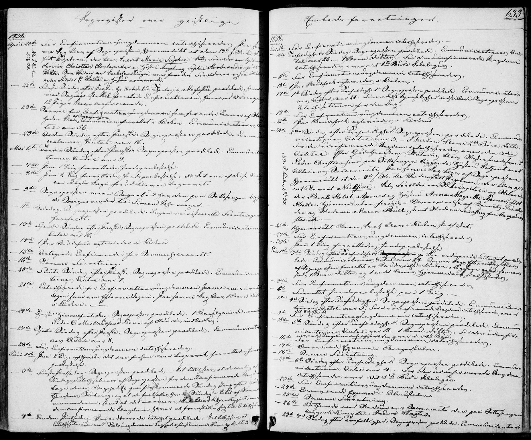 Tønsberg kirkebøker, AV/SAKO-A-330/F/Fa/L0006: Parish register (official) no. I 6, 1836-1844, p. 633