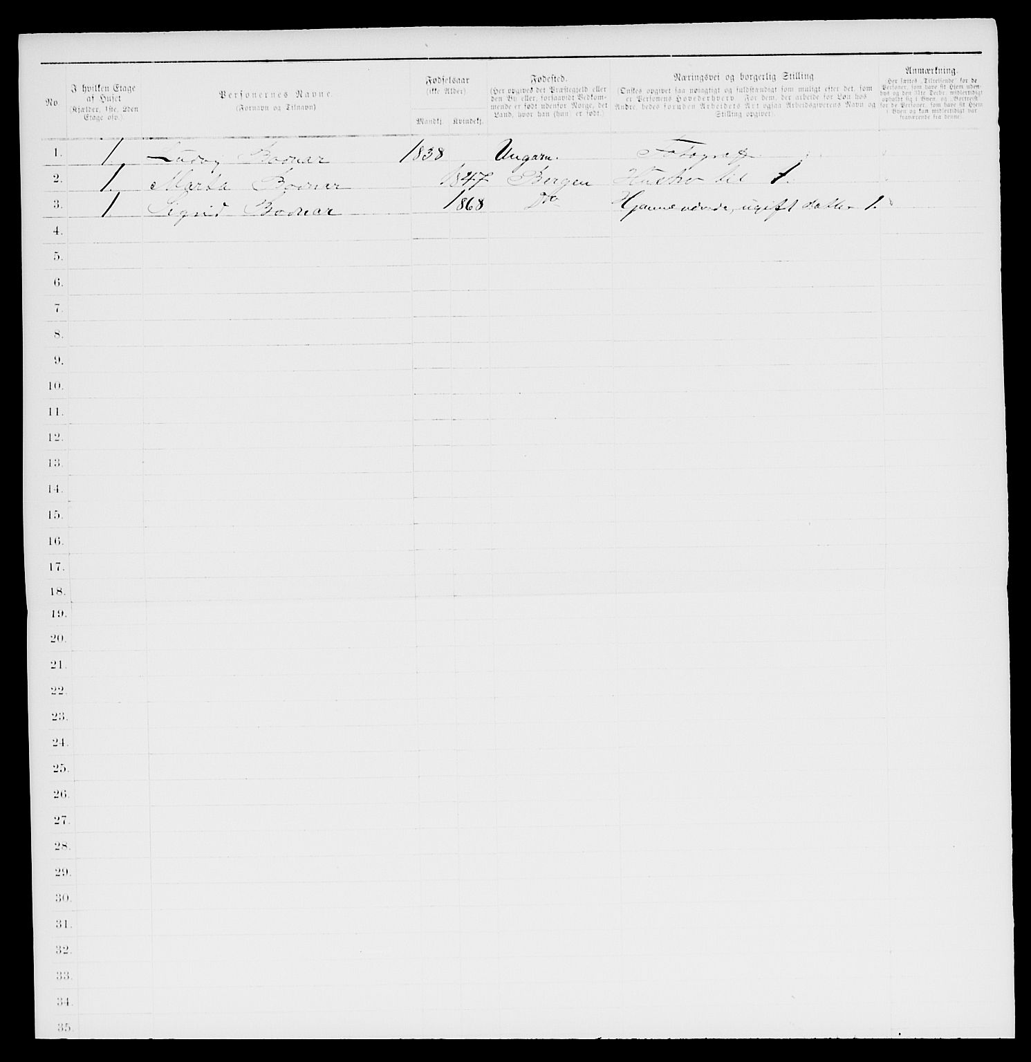 SAKO, 1885 census for 0804 Brevik, 1885, p. 693