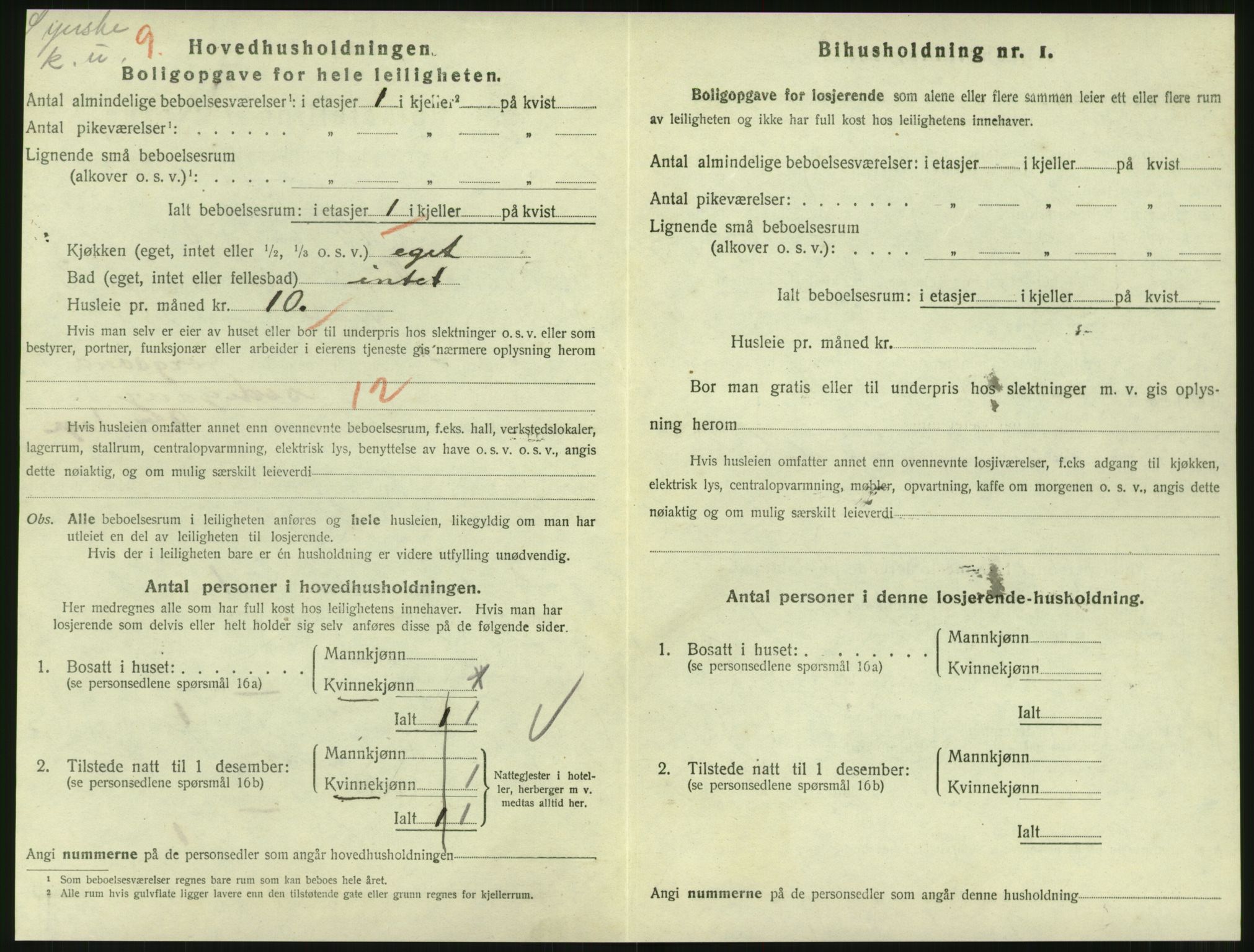 SAT, 1920 census for Molde, 1920, p. 1400