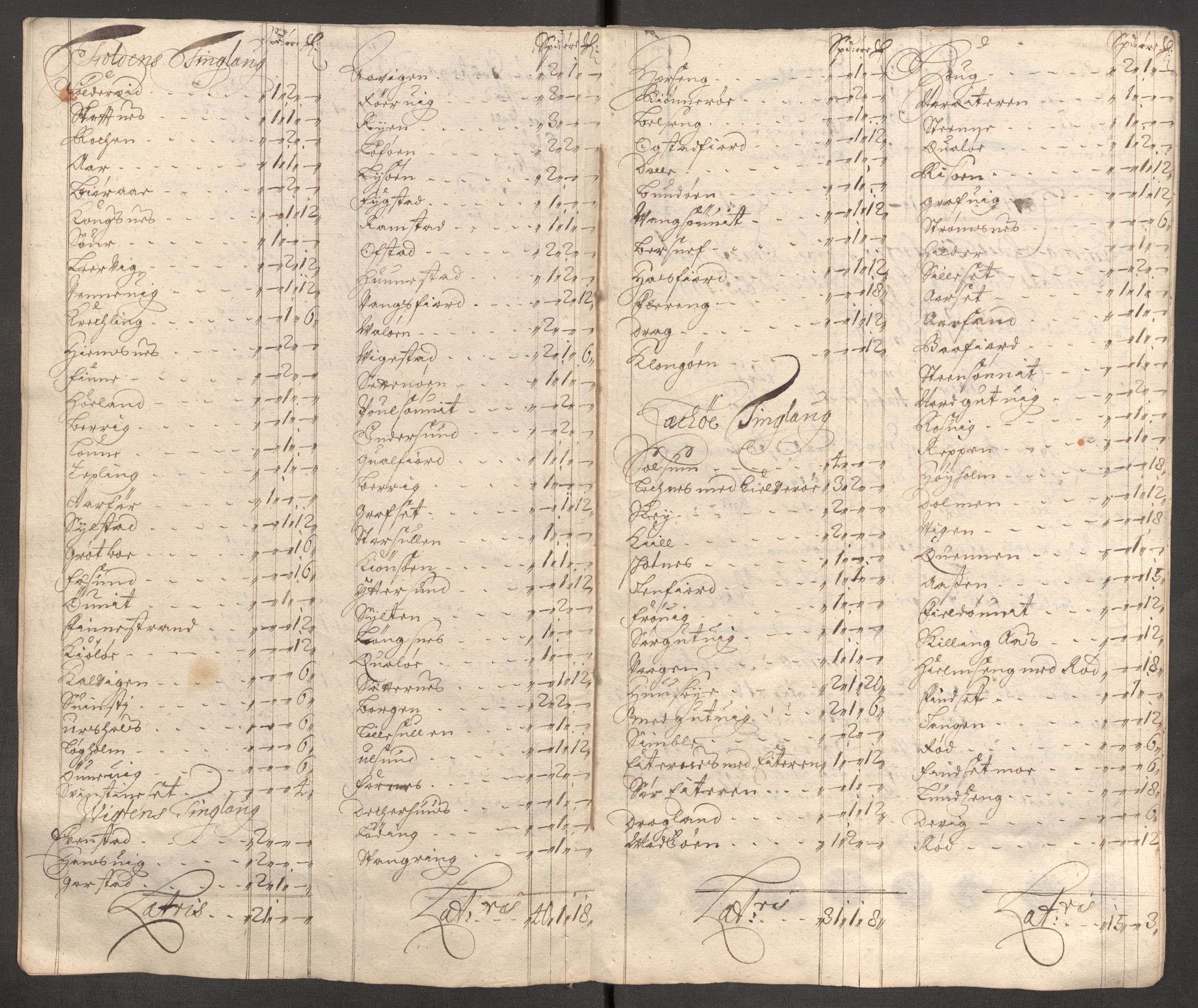 Rentekammeret inntil 1814, Reviderte regnskaper, Fogderegnskap, AV/RA-EA-4092/R64/L4425: Fogderegnskap Namdal, 1696-1698, p. 56