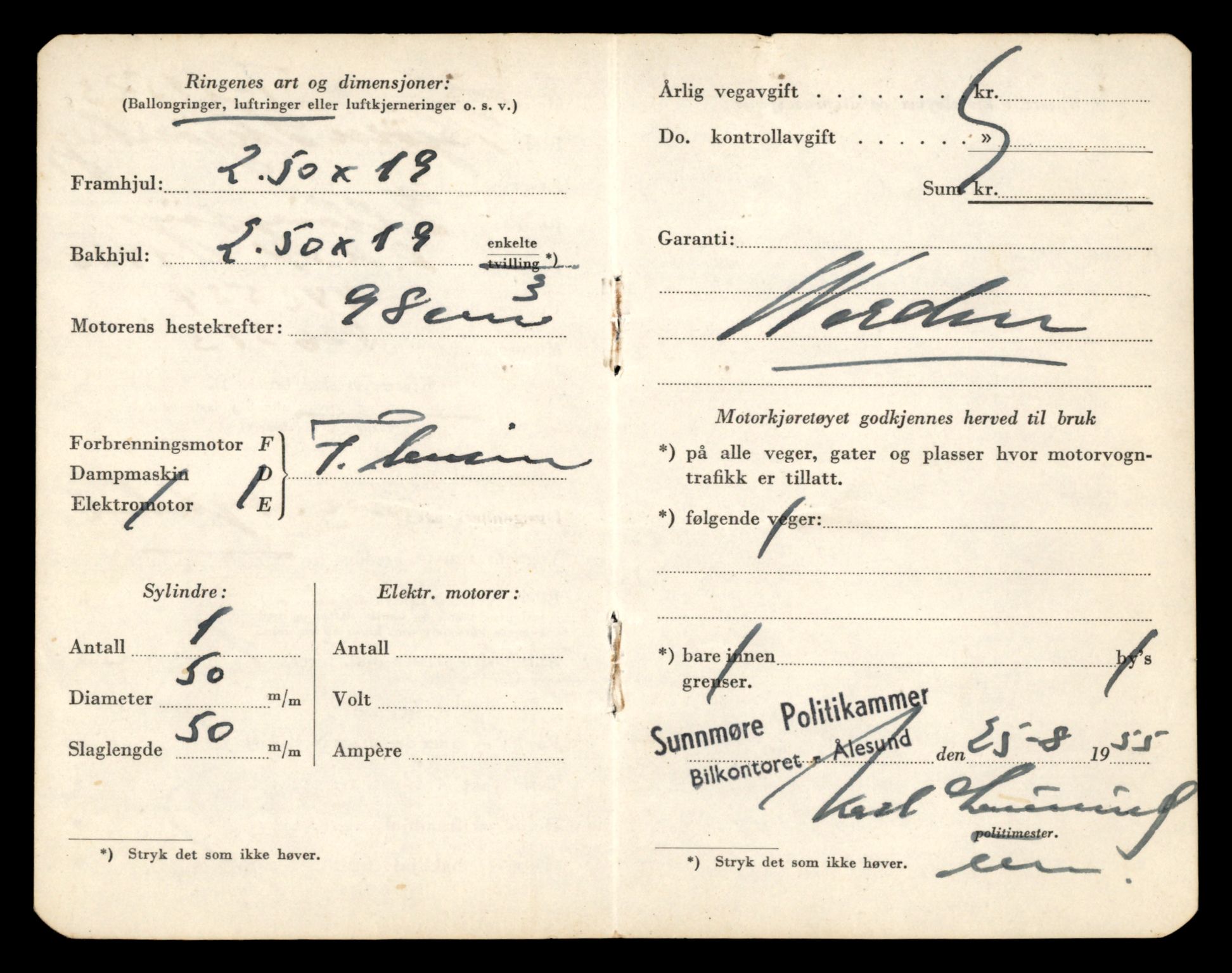 Møre og Romsdal vegkontor - Ålesund trafikkstasjon, AV/SAT-A-4099/F/Fe/L0029: Registreringskort for kjøretøy T 11430 - T 11619, 1927-1998, p. 1689