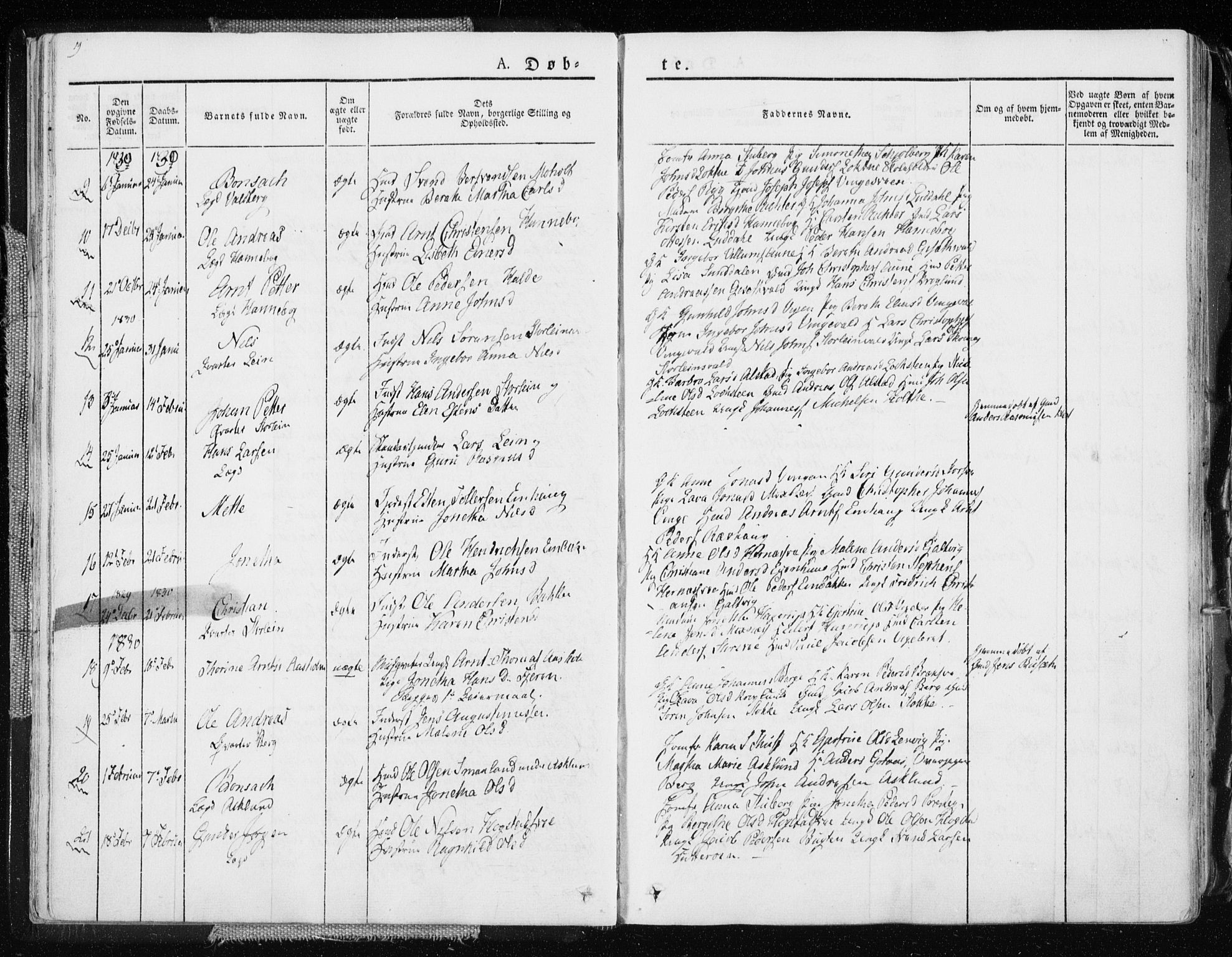 Ministerialprotokoller, klokkerbøker og fødselsregistre - Nord-Trøndelag, SAT/A-1458/713/L0114: Parish register (official) no. 713A05, 1827-1839, p. 19