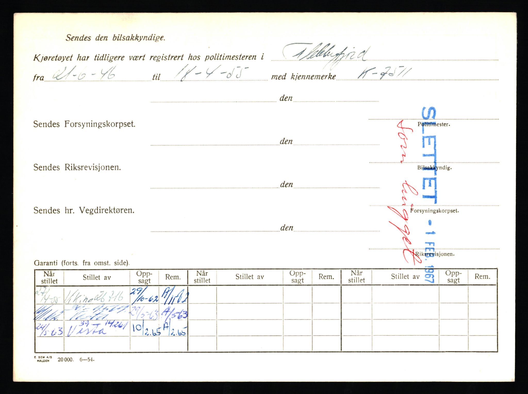 Stavanger trafikkstasjon, AV/SAST-A-101942/0/F/L0048: L-29100 - L-29899, 1930-1971, p. 496