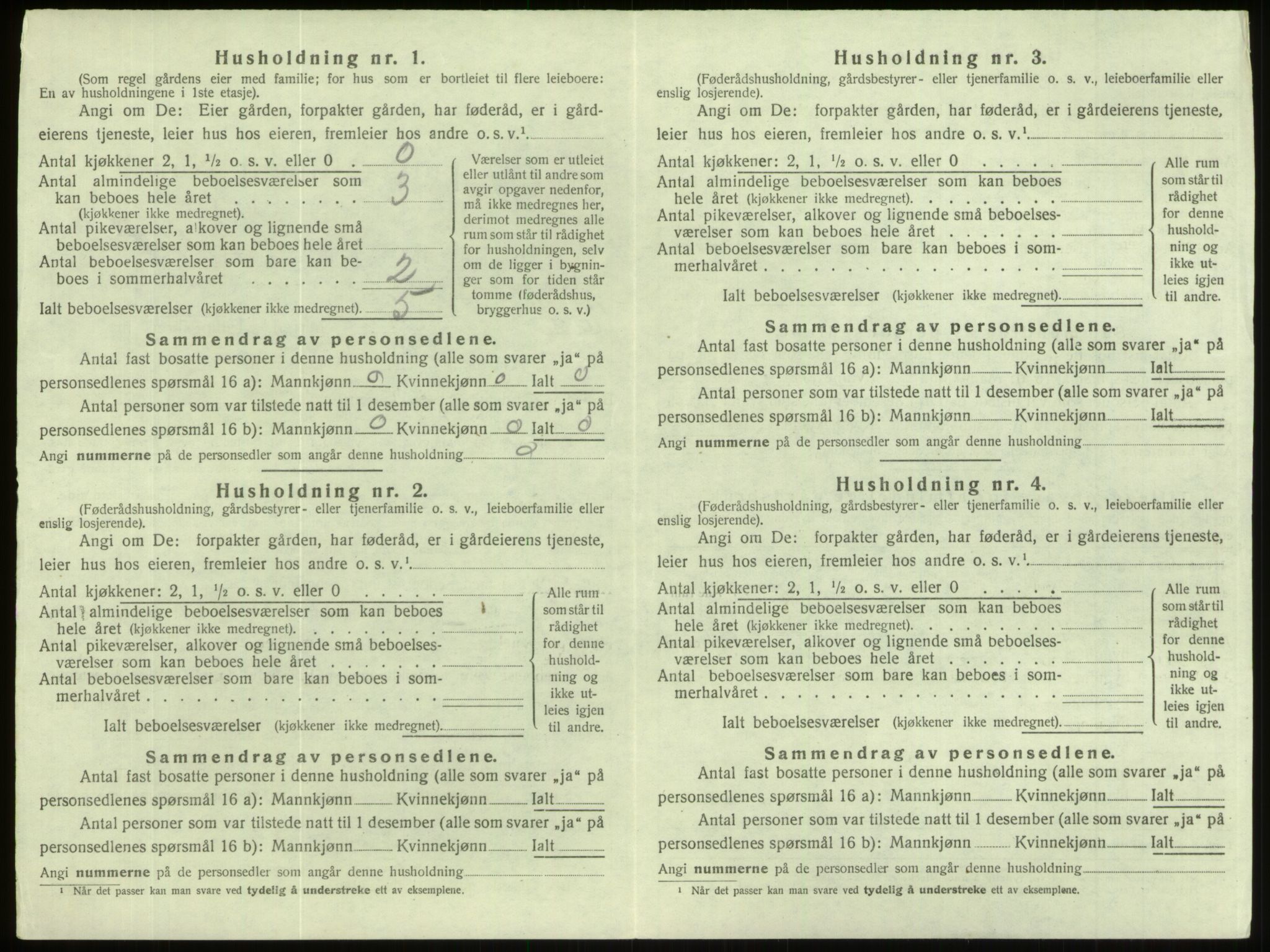 SAB, 1920 census for Eid, 1920, p. 171