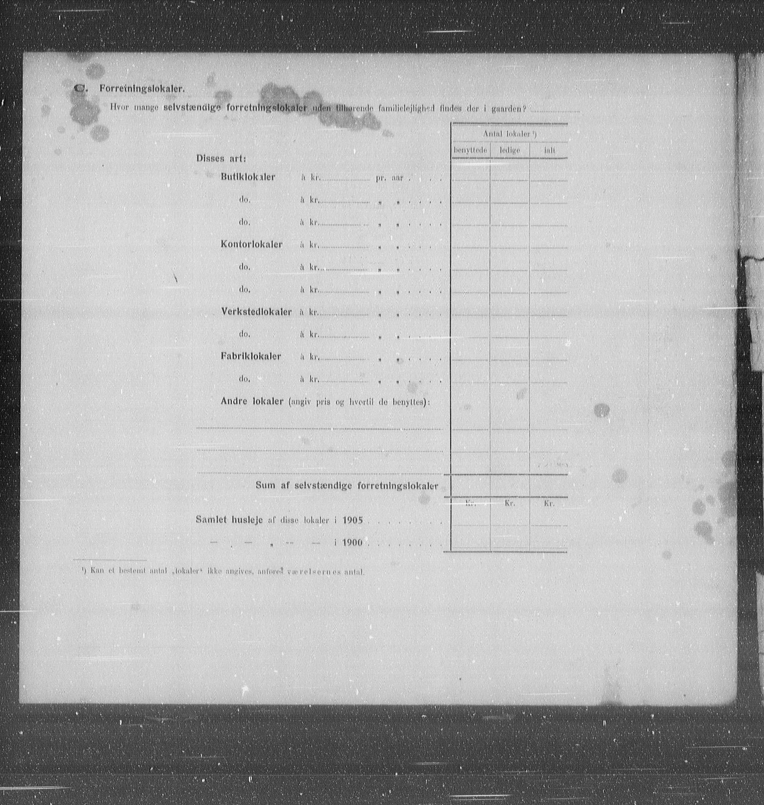 OBA, Municipal Census 1905 for Kristiania, 1905, p. 68825