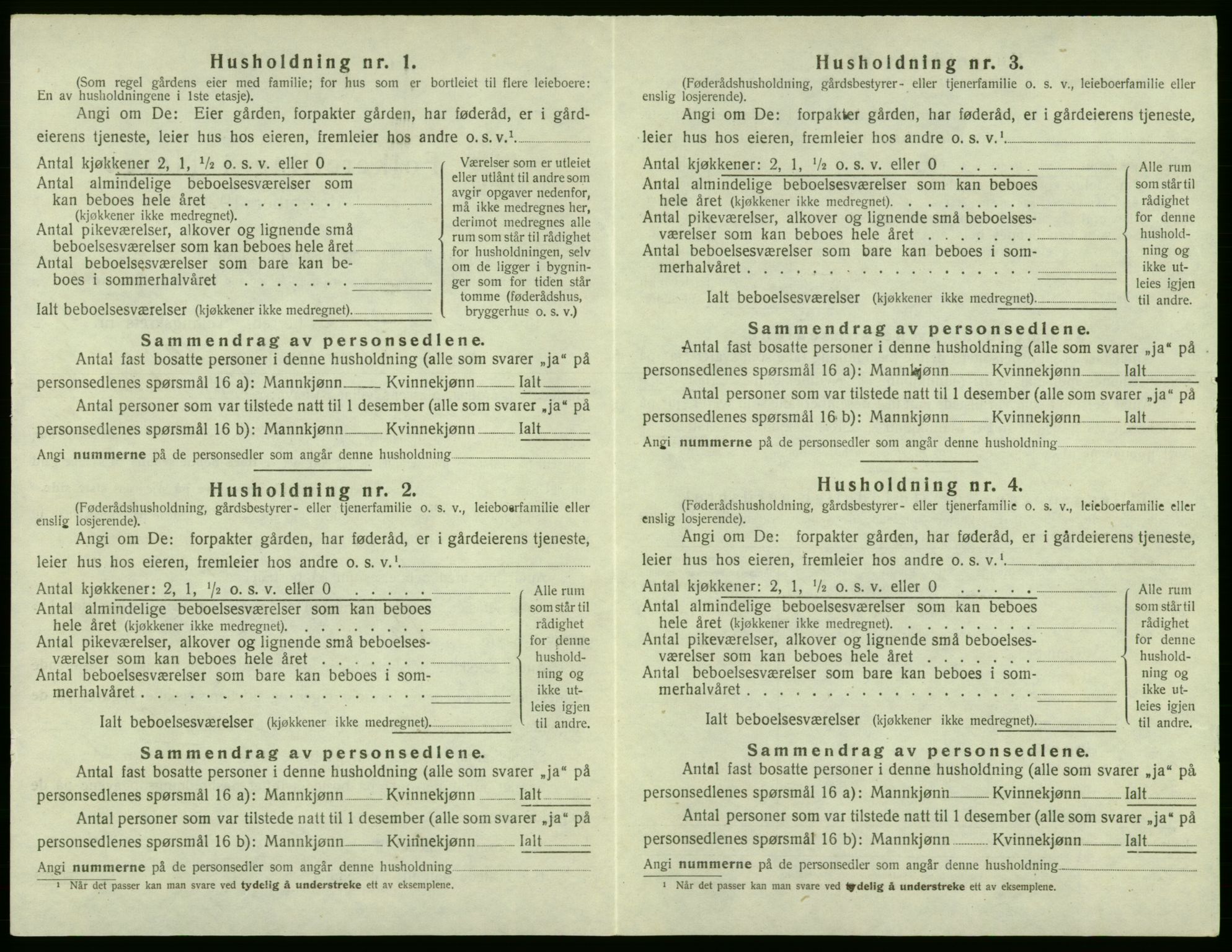 SAB, 1920 census for Austevoll, 1920, p. 341