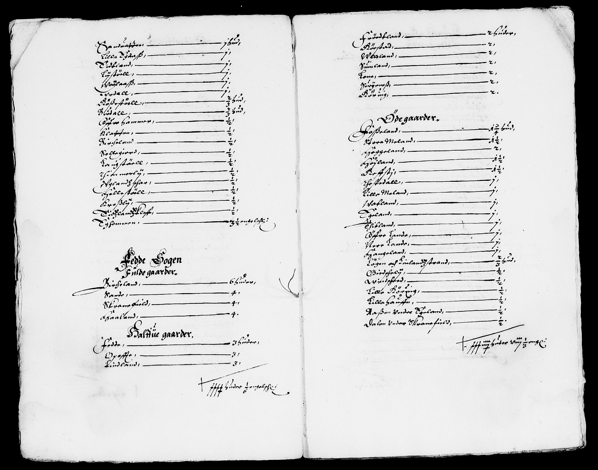 Rentekammeret inntil 1814, Reviderte regnskaper, Lensregnskaper, AV/RA-EA-5023/R/Rb/Rbr/L0014: Lista len, 1641-1644