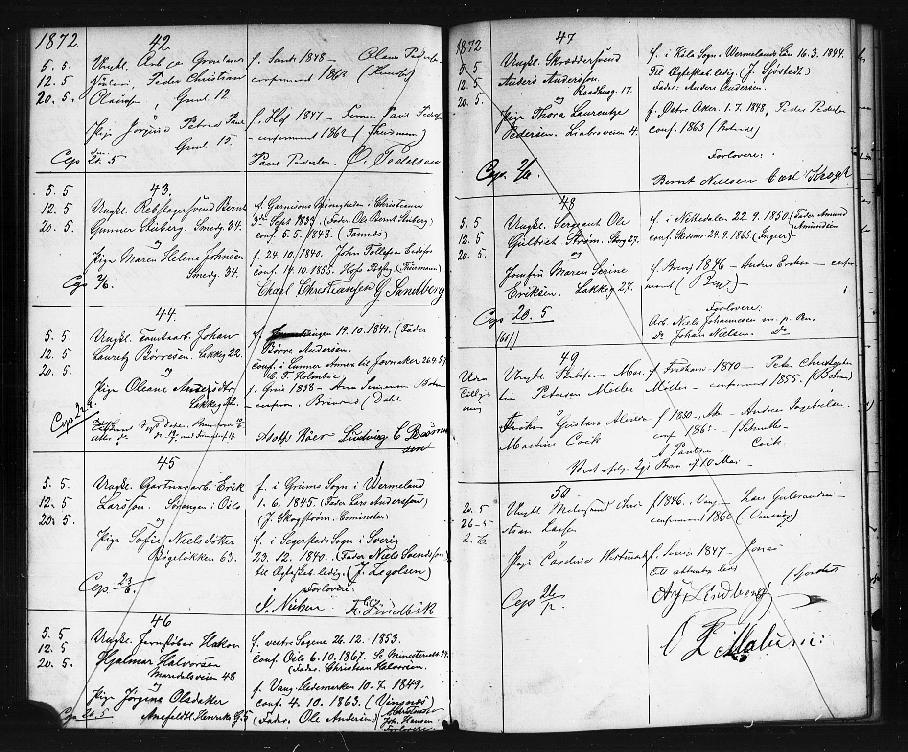 Grønland prestekontor Kirkebøker, AV/SAO-A-10848/G/Ga/L0002: Parish register (copy) no. 2, 1861-1863