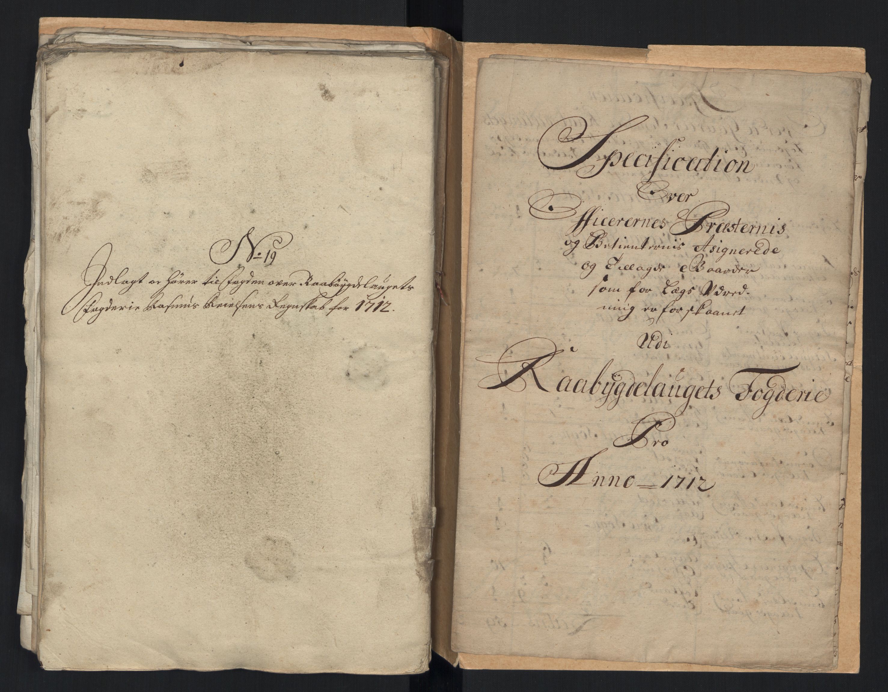 Rentekammeret inntil 1814, Reviderte regnskaper, Fogderegnskap, AV/RA-EA-4092/R40/L2450: Fogderegnskap Råbyggelag, 1712-1713, p. 248