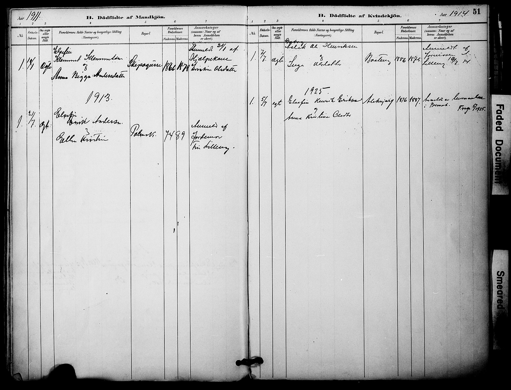 Nesseby sokneprestkontor, SATØ/S-1330/H/Ha/L0005kirke: Parish register (official) no. 5, 1885-1906, p. 51