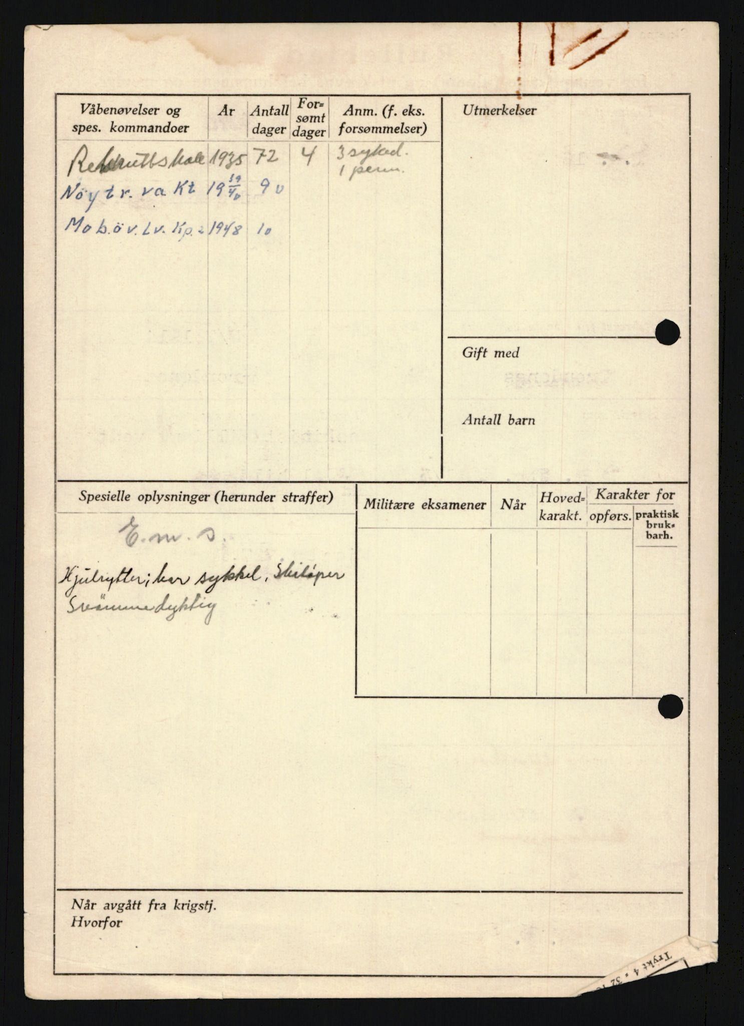 Forsvaret, Troms infanteriregiment nr. 16, AV/RA-RAFA-3146/P/Pa/L0019: Rulleblad for regimentets menige mannskaper, årsklasse 1935, 1935, p. 1232