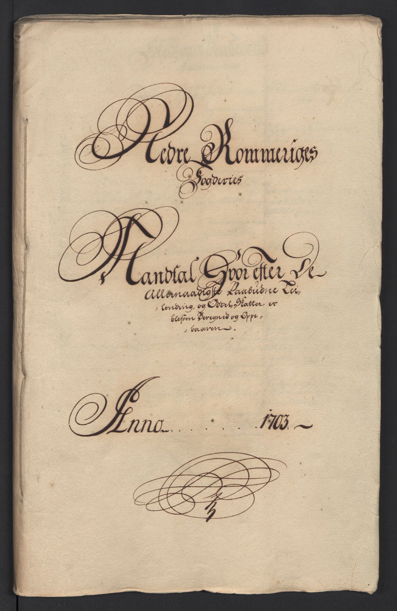 Rentekammeret inntil 1814, Reviderte regnskaper, Fogderegnskap, RA/EA-4092/R11/L0586: Fogderegnskap Nedre Romerike, 1703, p. 49