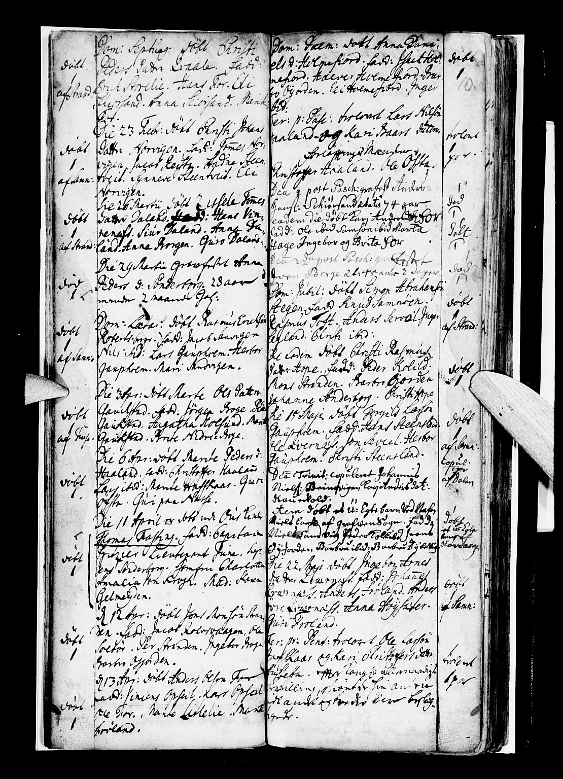 Os sokneprestembete, AV/SAB-A-99929: Parish register (official) no. A 7, 1723-1760, p. 10