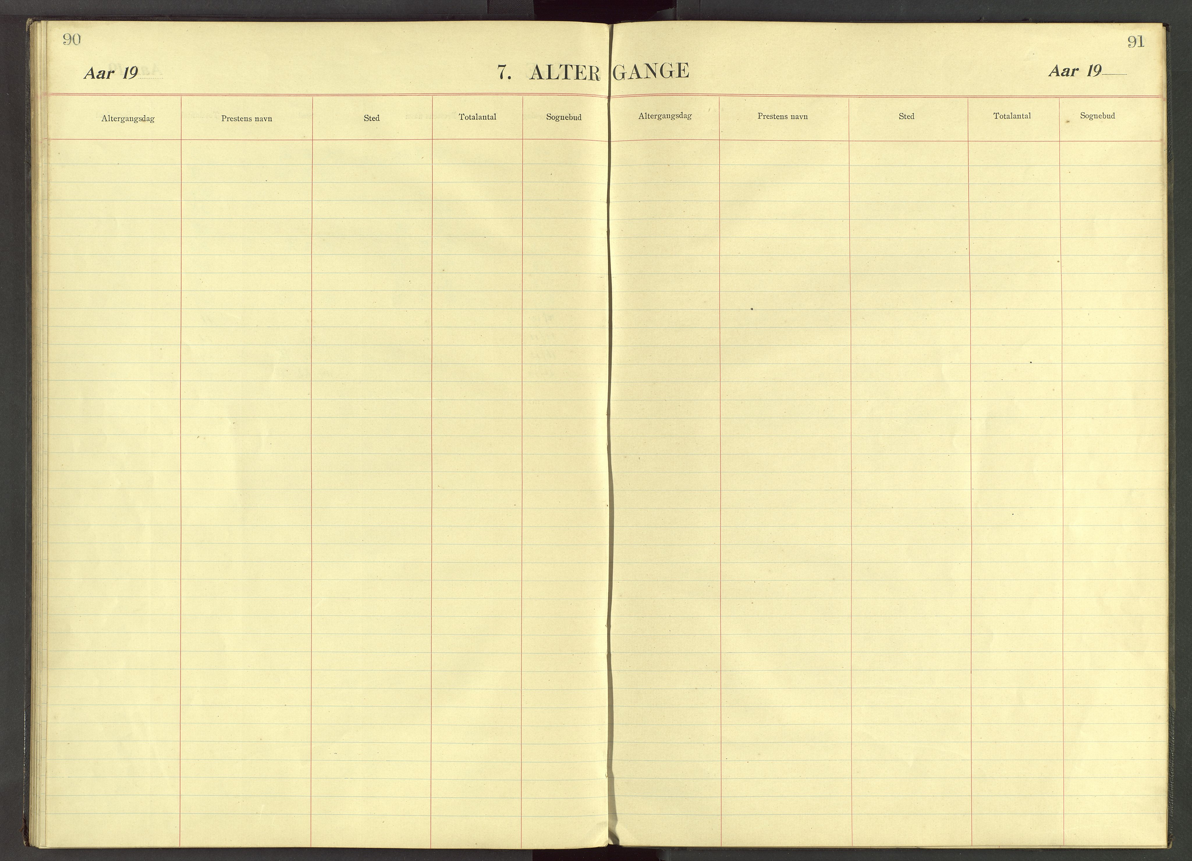 Det Norske Misjonsselskap - utland - Kina (Hunan), VID/MA-A-1065/Dm/L0034: Parish register (official) no. 72, 1910-1948, p. 90-91