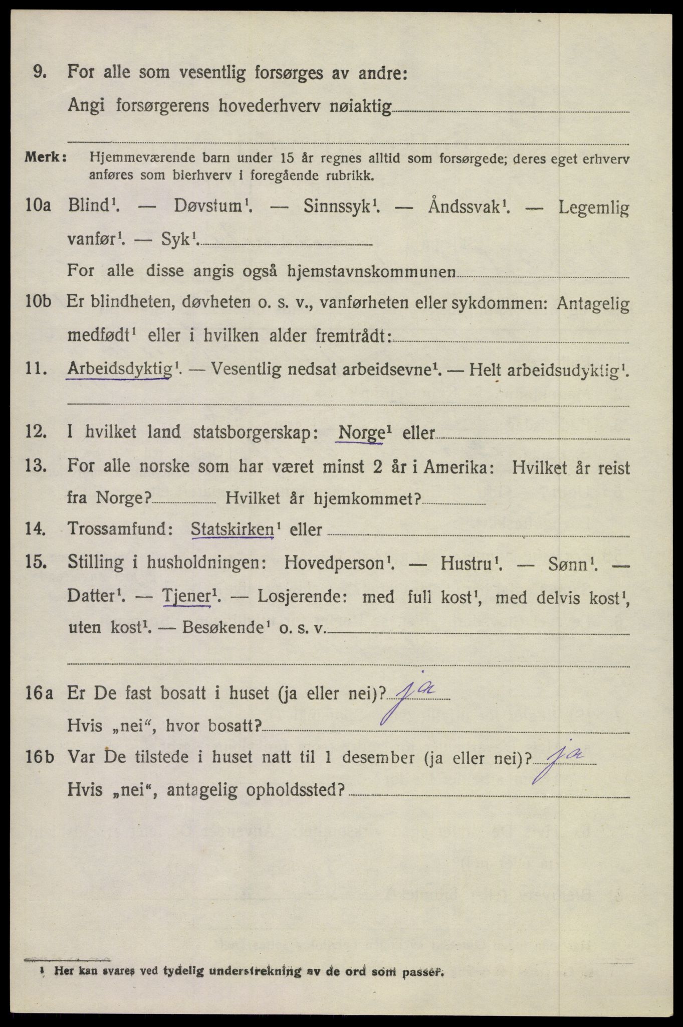 SAKO, 1920 census for Lardal, 1920, p. 2380