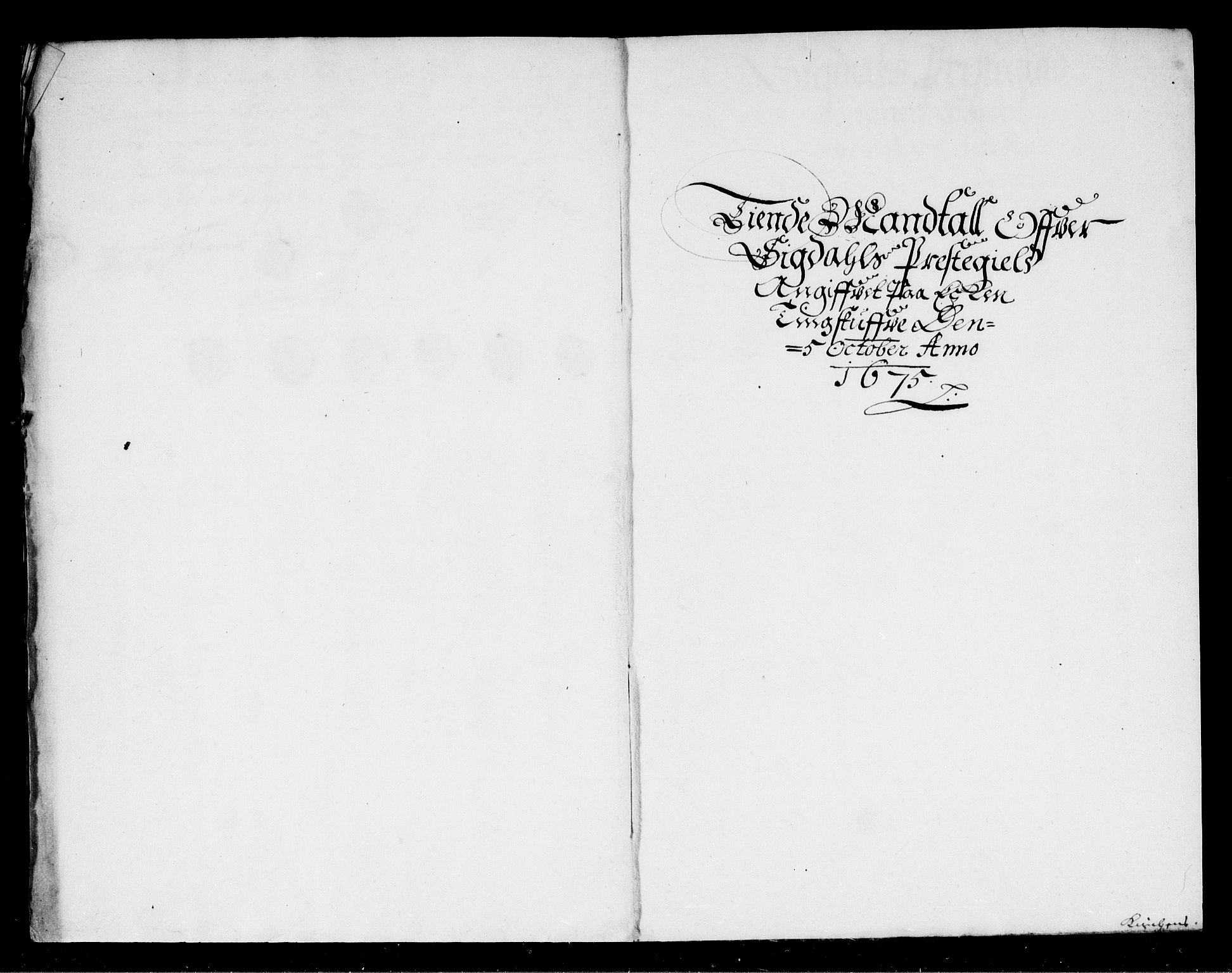 Rentekammeret inntil 1814, Reviderte regnskaper, Stiftamtstueregnskaper, Landkommissariatet på Akershus og Akershus stiftamt, AV/RA-EA-5869/R/Rb/L0113: Akershus stiftamt, 1675