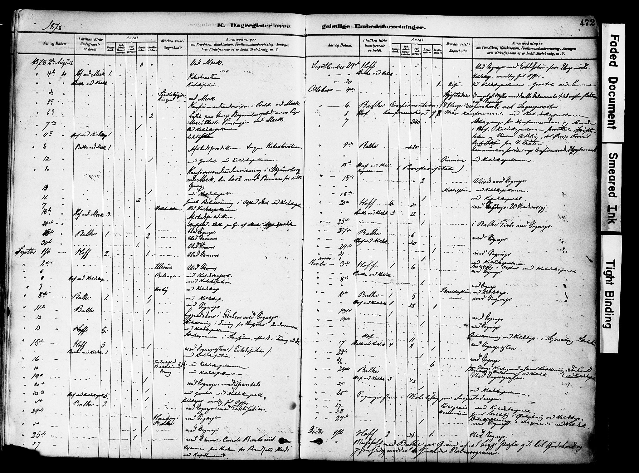 Østre Toten prestekontor, AV/SAH-PREST-104/H/Ha/Haa/L0006: Parish register (official) no. 6 /1, 1878-1896, p. 472