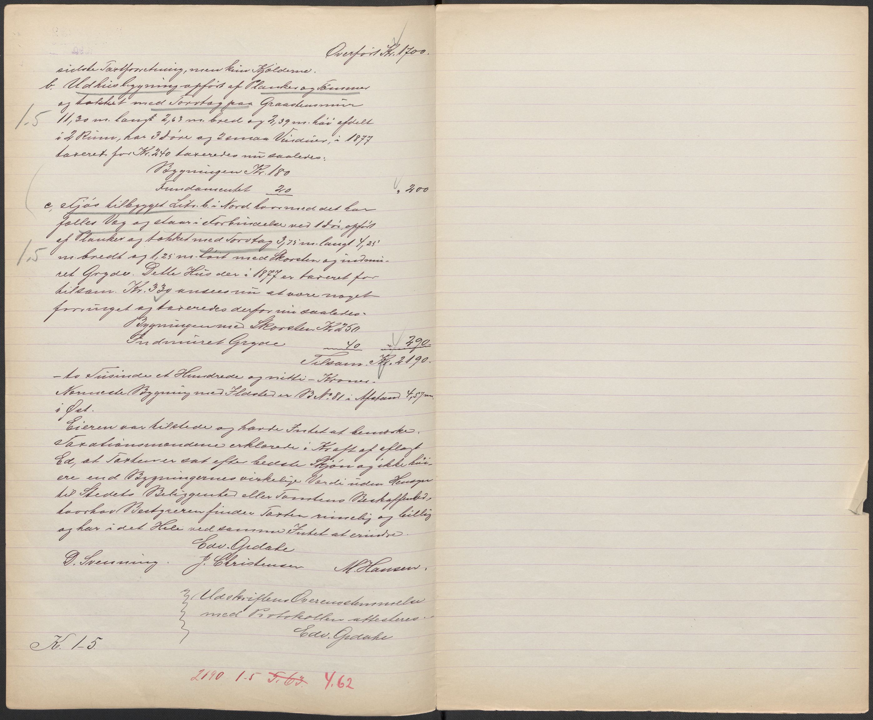 Norges Brannkasse, AV/RA-S-1549/E/Eu/L0010: Branntakster for Vadsø by, 1854-1949, p. 23