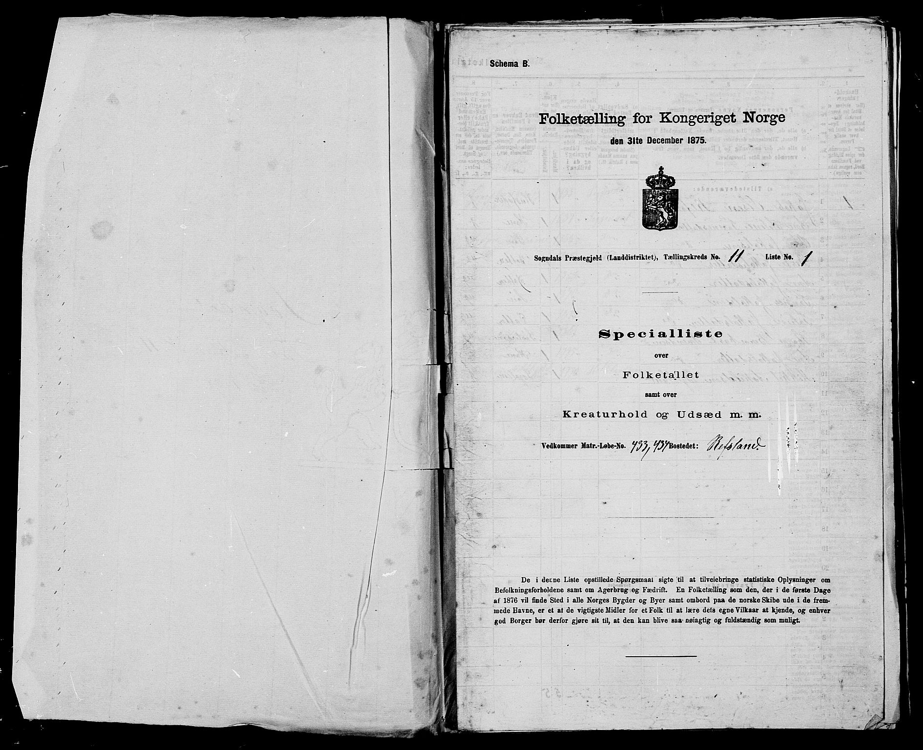 SAST, 1875 census for 1111L Sokndal/Sokndal, 1875, p. 1021