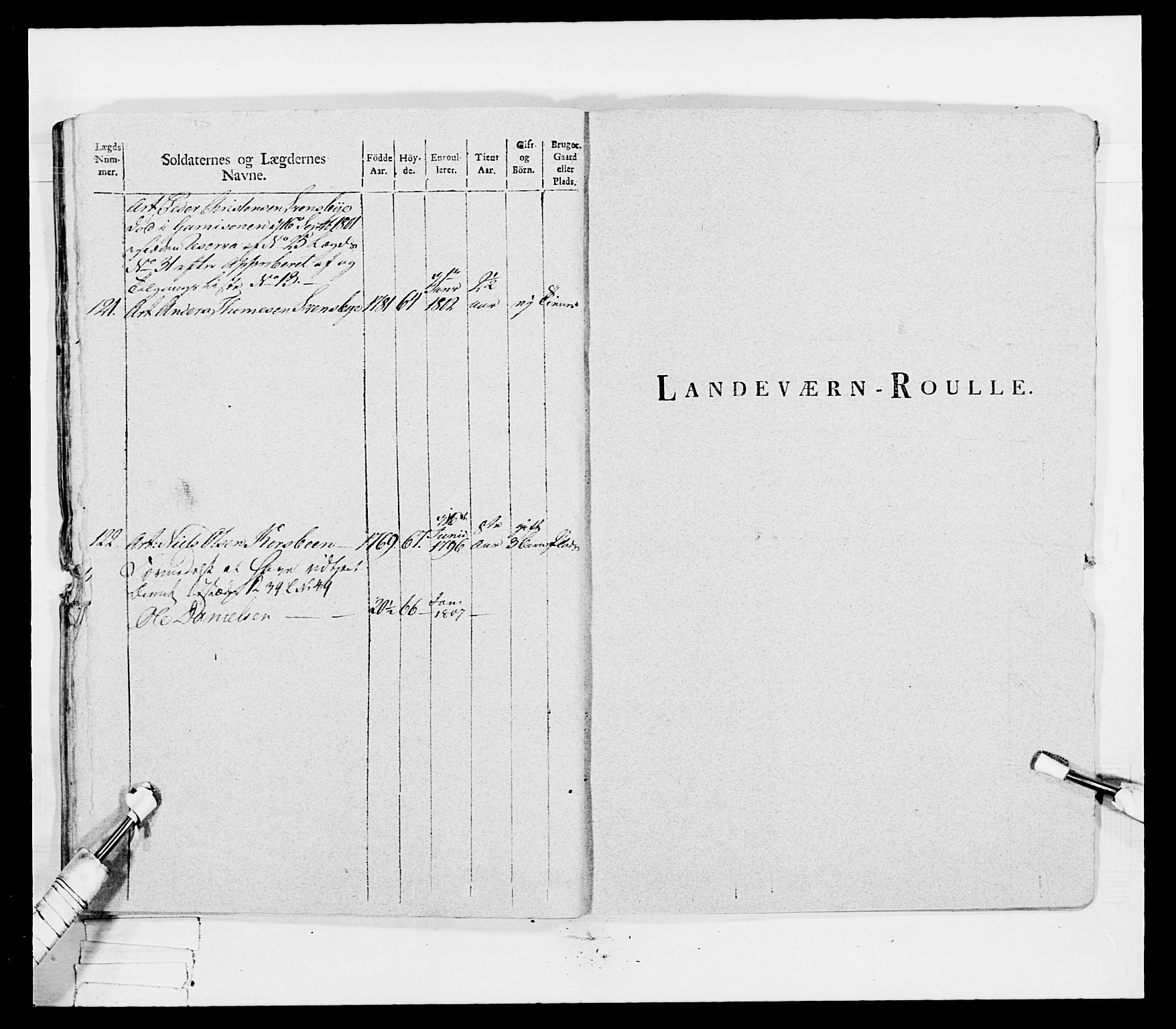 Generalitets- og kommissariatskollegiet, Det kongelige norske kommissariatskollegium, AV/RA-EA-5420/E/Eh/L0041: 1. Akershusiske nasjonale infanteriregiment, 1804-1808, p. 84