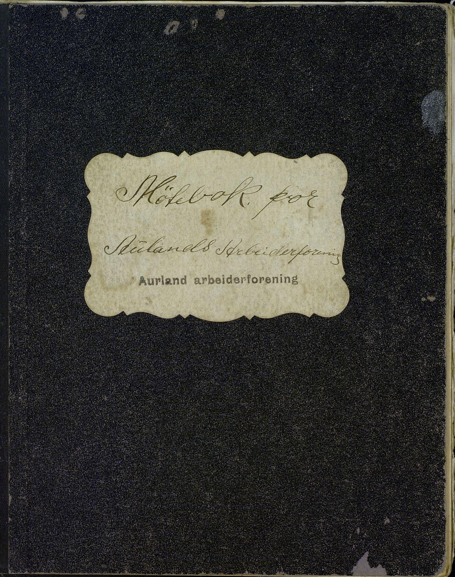 Aurland Arbeiderparti (DNA), VLFK/SFF-88125/100/L0001: Møtebok, 1930-1940
