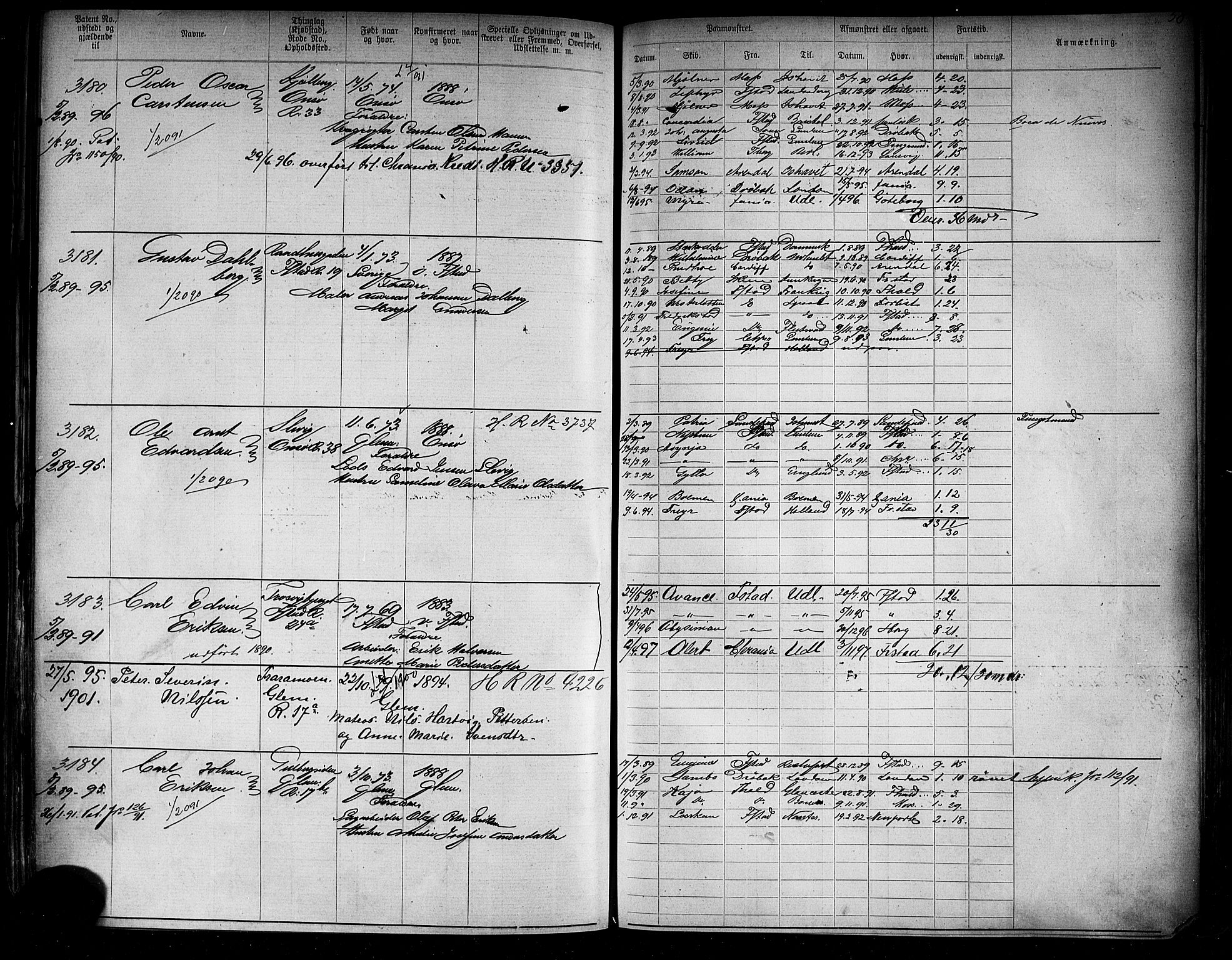 Fredrikstad mønstringskontor, AV/SAO-A-10569b/F/Fc/Fca/L0005: Annotasjonsrulle, 1884-1899, p. 368