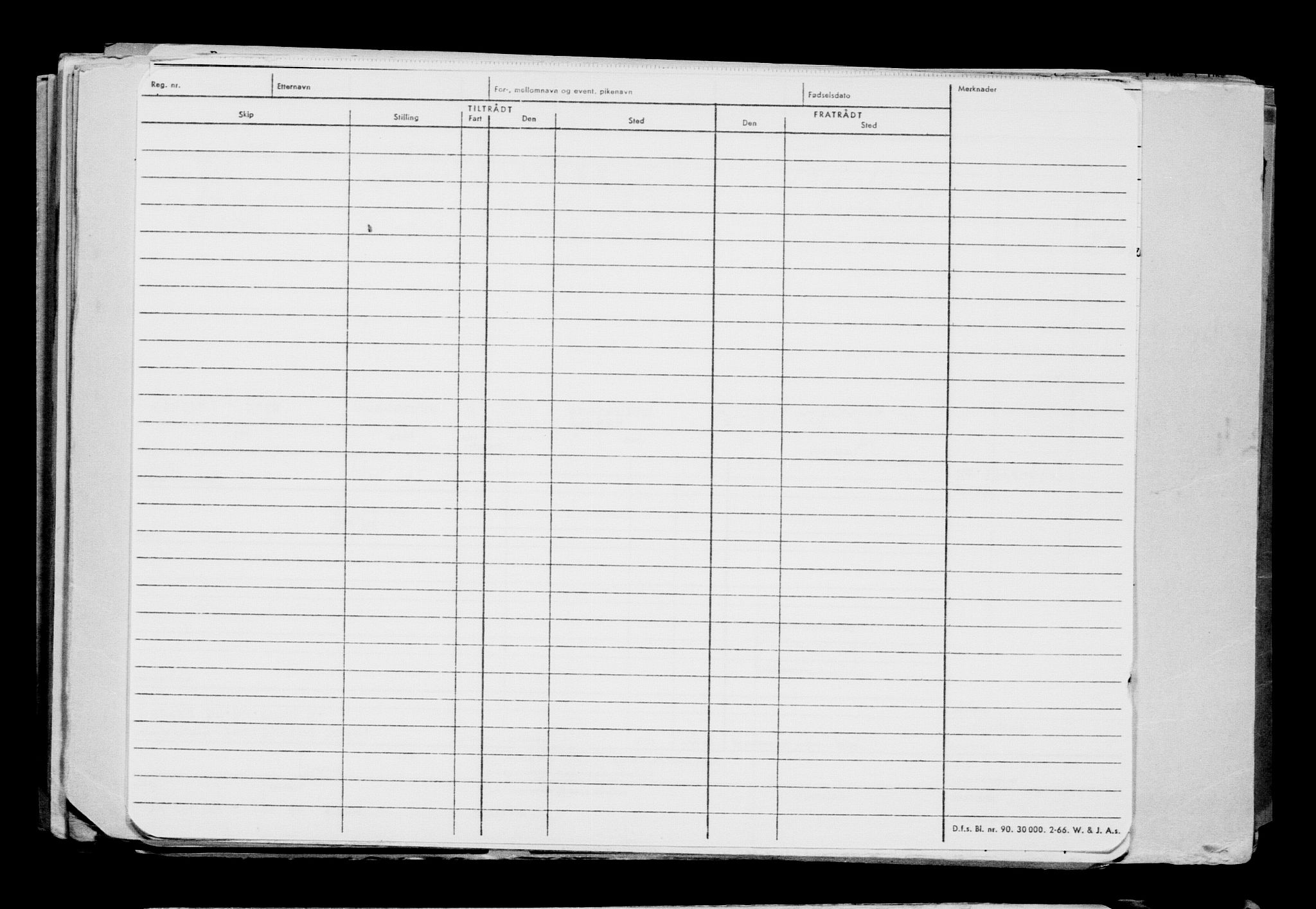 Direktoratet for sjømenn, AV/RA-S-3545/G/Gb/L0220: Hovedkort, 1923, p. 93