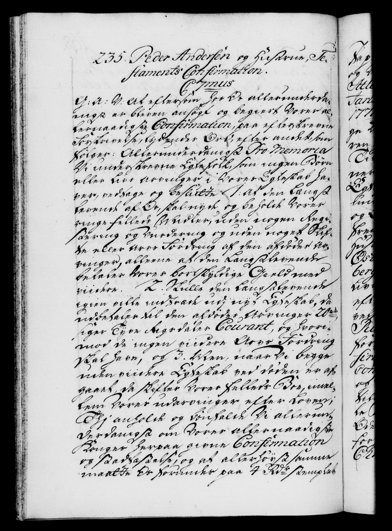 Danske Kanselli 1572-1799, RA/EA-3023/F/Fc/Fca/Fcaa/L0045: Norske registre "Norske eller 3. dept.s åpne brev, 1771-1773, p. 168b