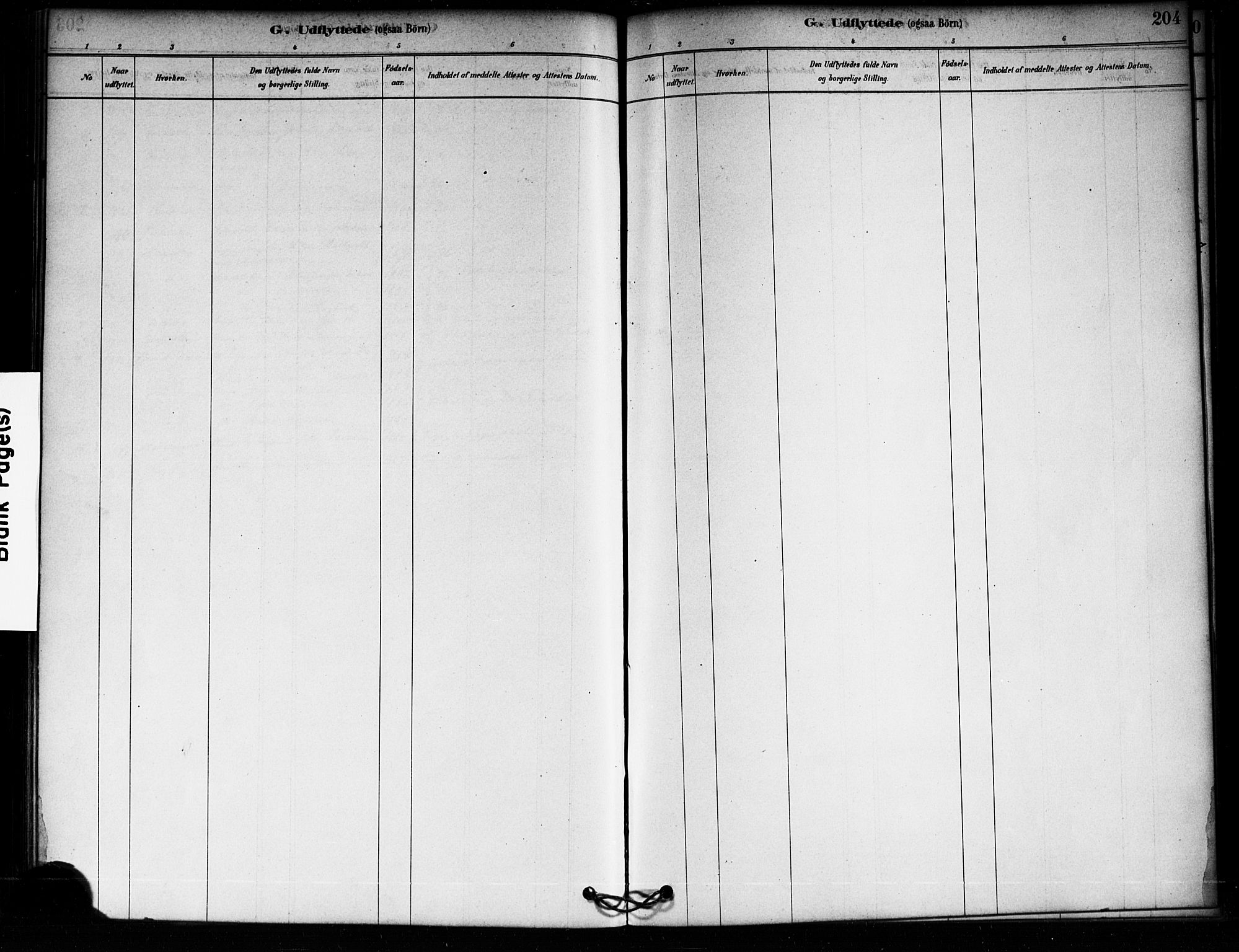 Aremark prestekontor Kirkebøker, AV/SAO-A-10899/F/Fa/L0005: Parish register (official) no. I 5, 1878-1897, p. 204