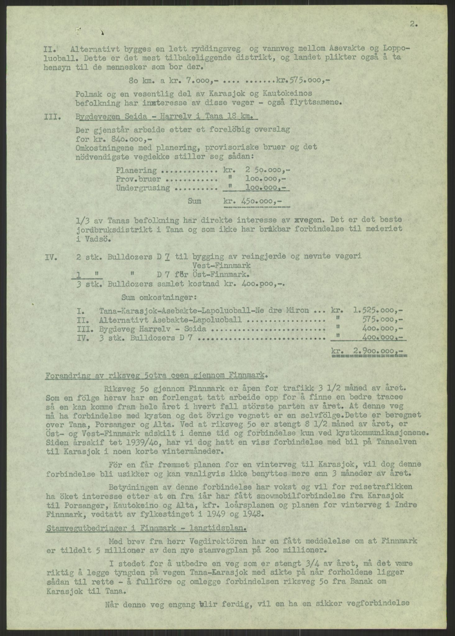 Høyres Hovedorganisasjon, RA/PA-0583/1/D/Dd/L0131: 21 Stortinget/23 Statsministeren. Regjeringen, 1951-1965, p. 1239