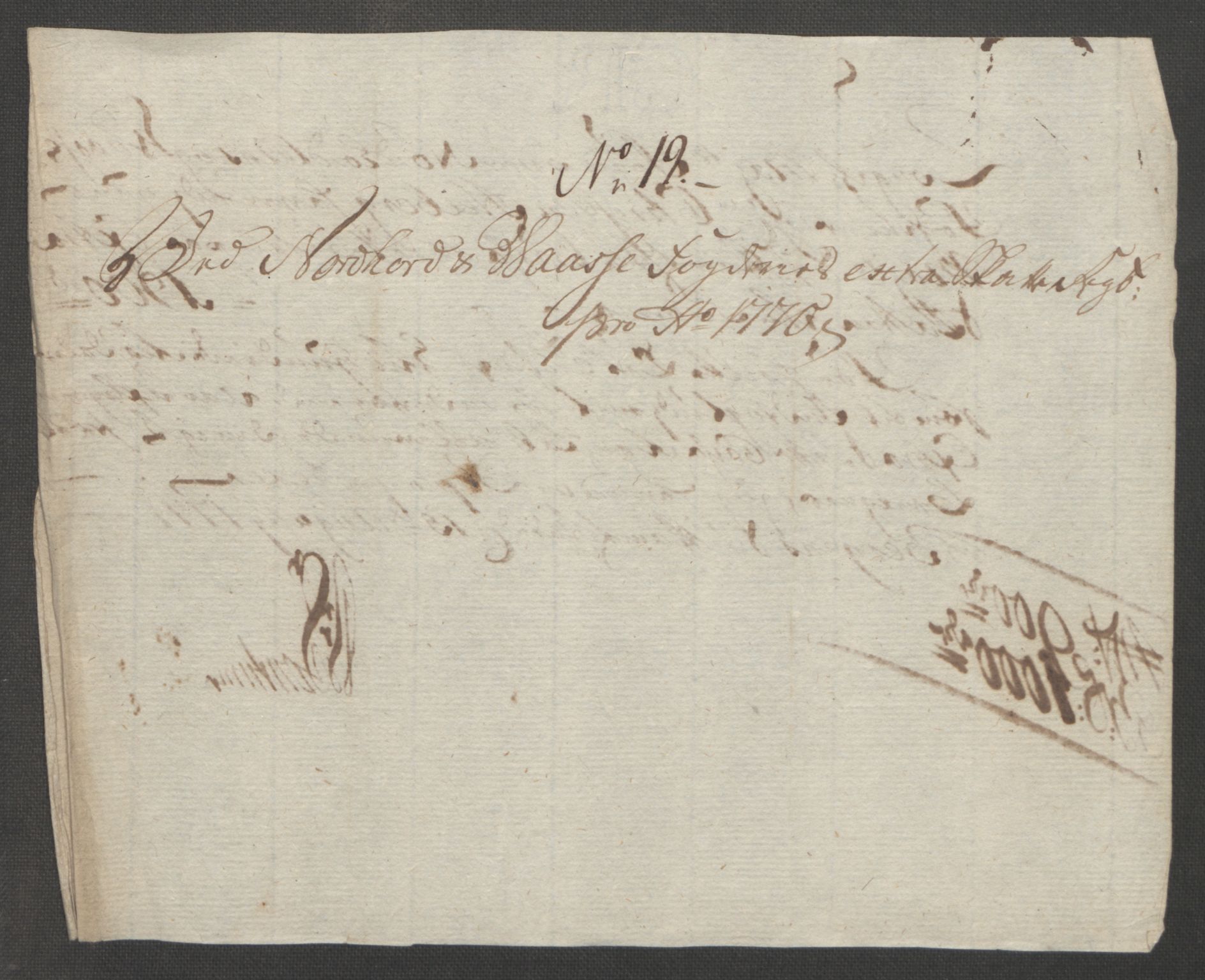 Rentekammeret inntil 1814, Reviderte regnskaper, Fogderegnskap, RA/EA-4092/R51/L3303: Ekstraskatten Nordhordland og Voss, 1762-1772, p. 486