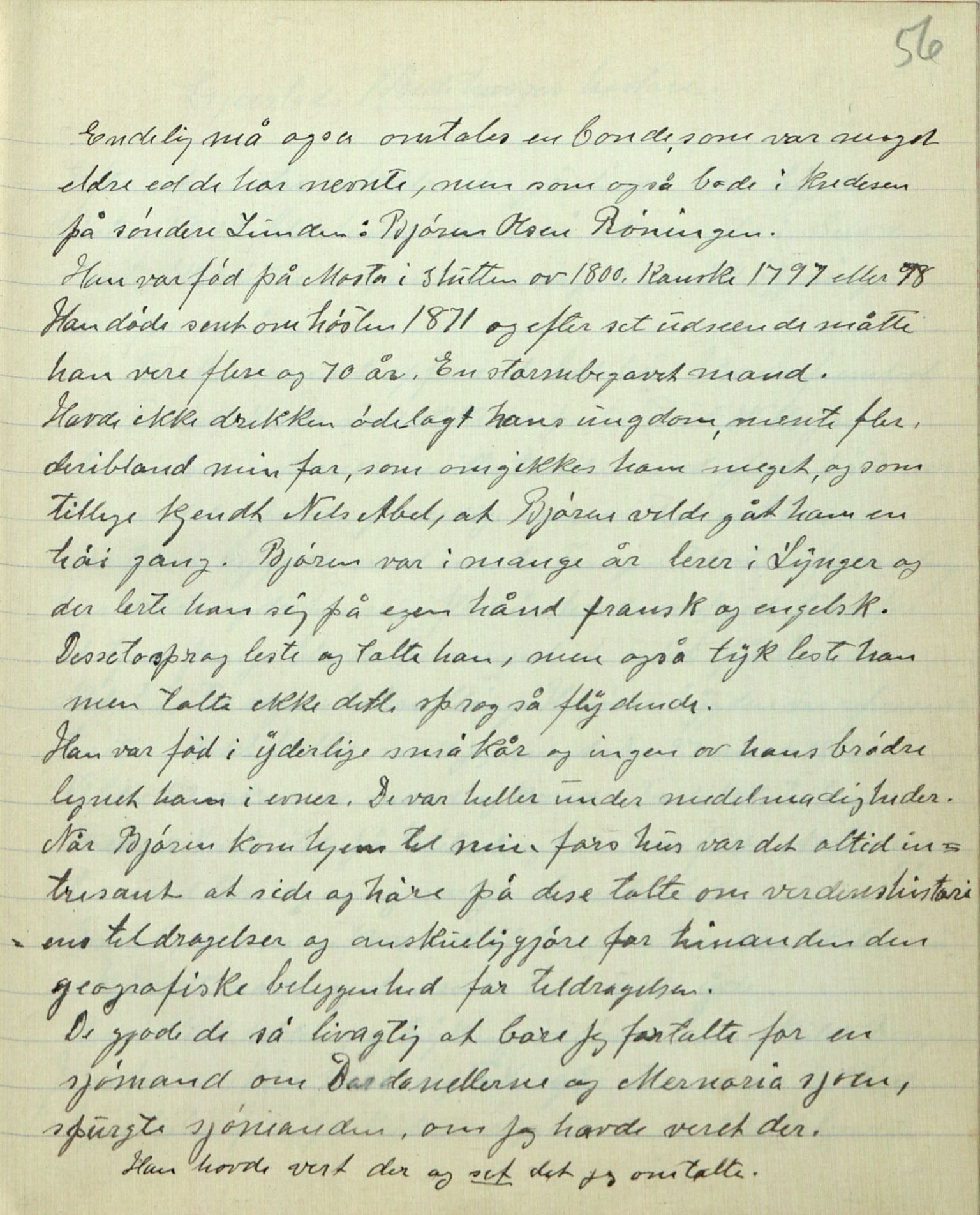 Rikard Berge, TEMU/TGM-A-1003/F/L0007/0045: 251-299 / 295 Gjerstad. Oppskrifter skrivne av Lars Skeldsø. Bygdehistorie og skikkar, 1920, p. 56