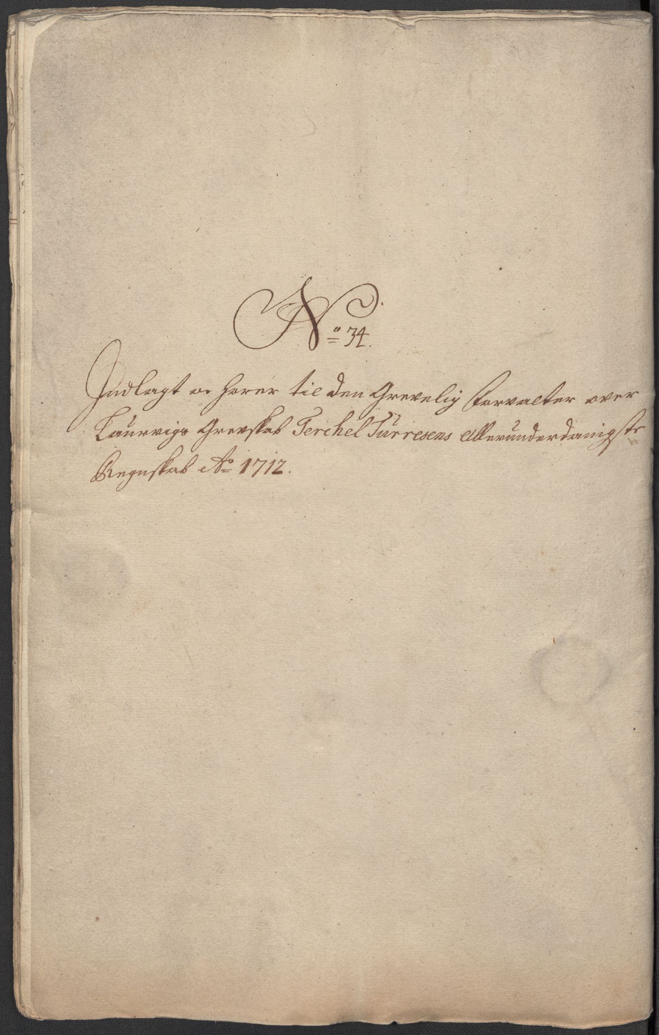 Rentekammeret inntil 1814, Reviderte regnskaper, Fogderegnskap, AV/RA-EA-4092/R33/L1984: Fogderegnskap Larvik grevskap, 1712, p. 286