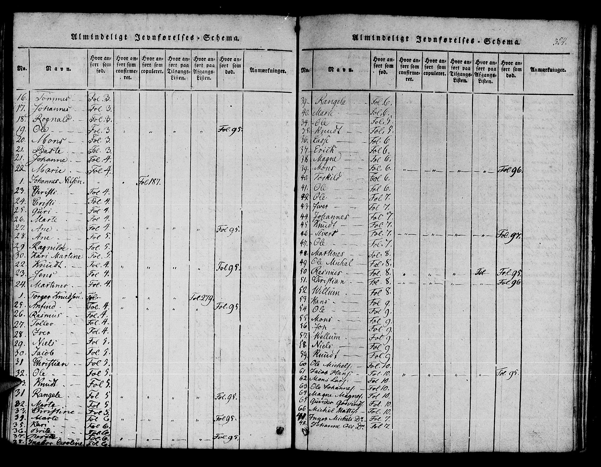 Manger sokneprestembete, SAB/A-76801/H/Haa: Parish register (official) no. A 3, 1816-1824, p. 324